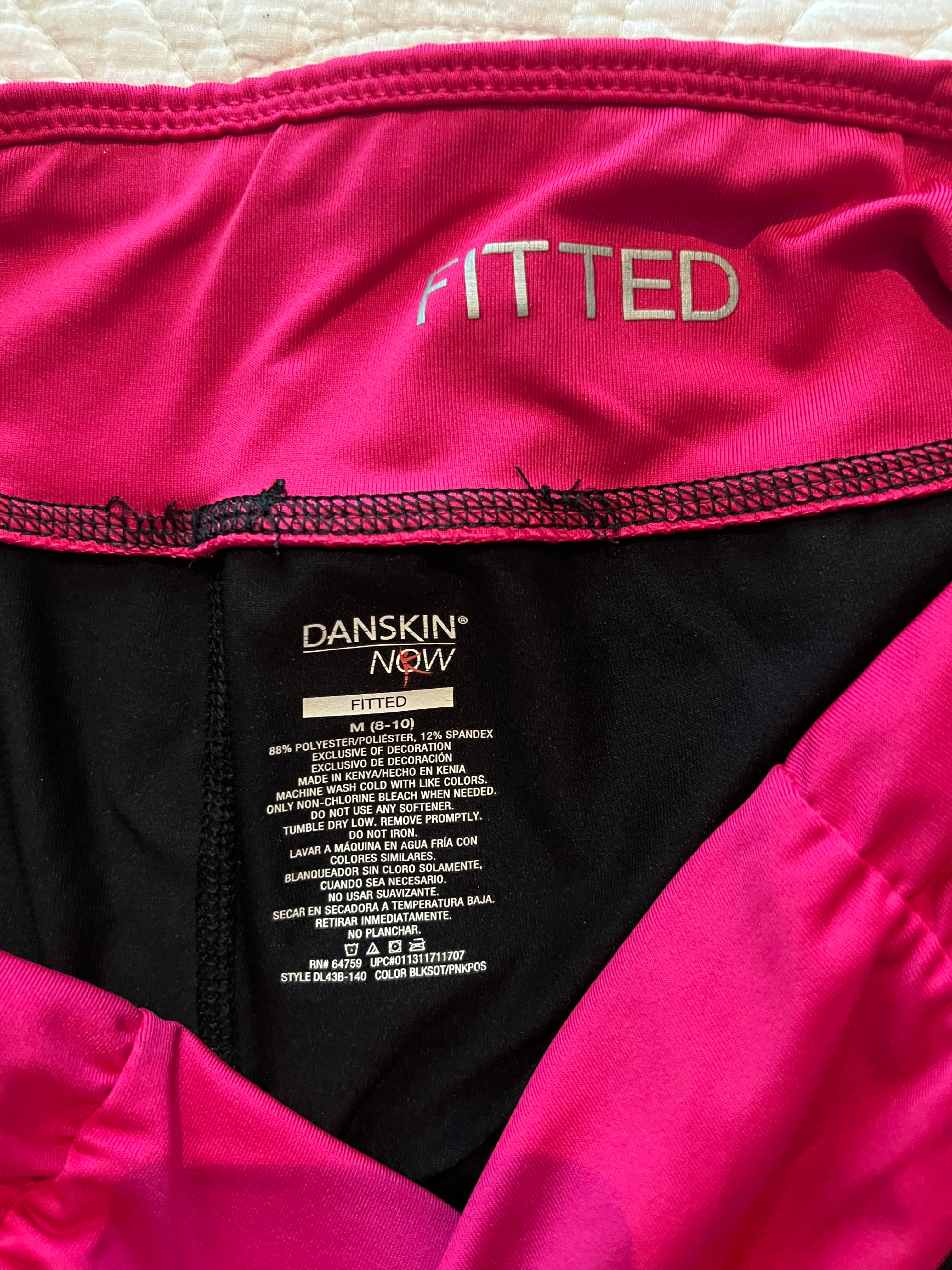 Black Danskin capri leggings