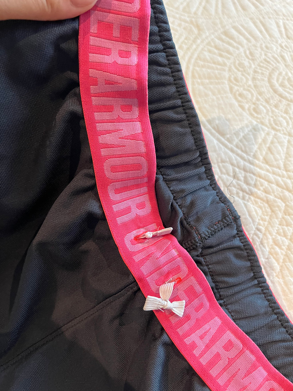 Black Under Armour shorts