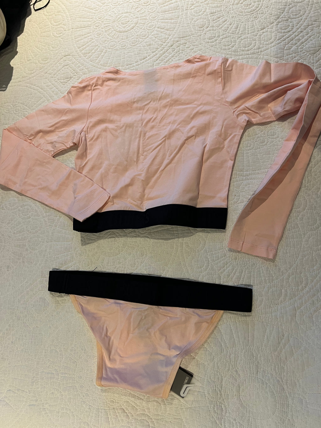 Pink fitness set