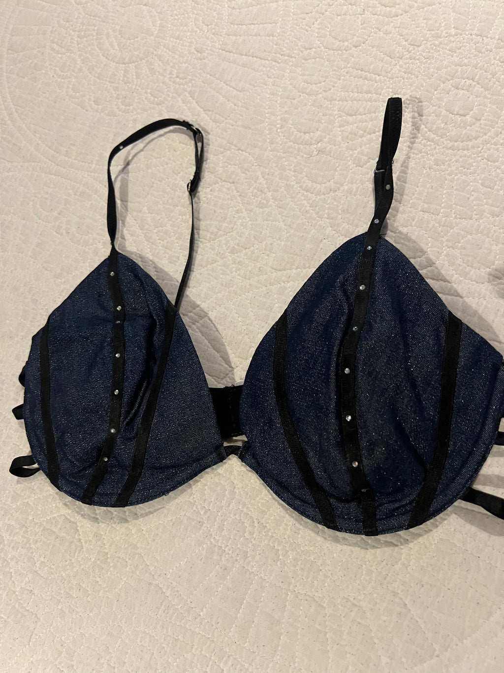 Navy Bra