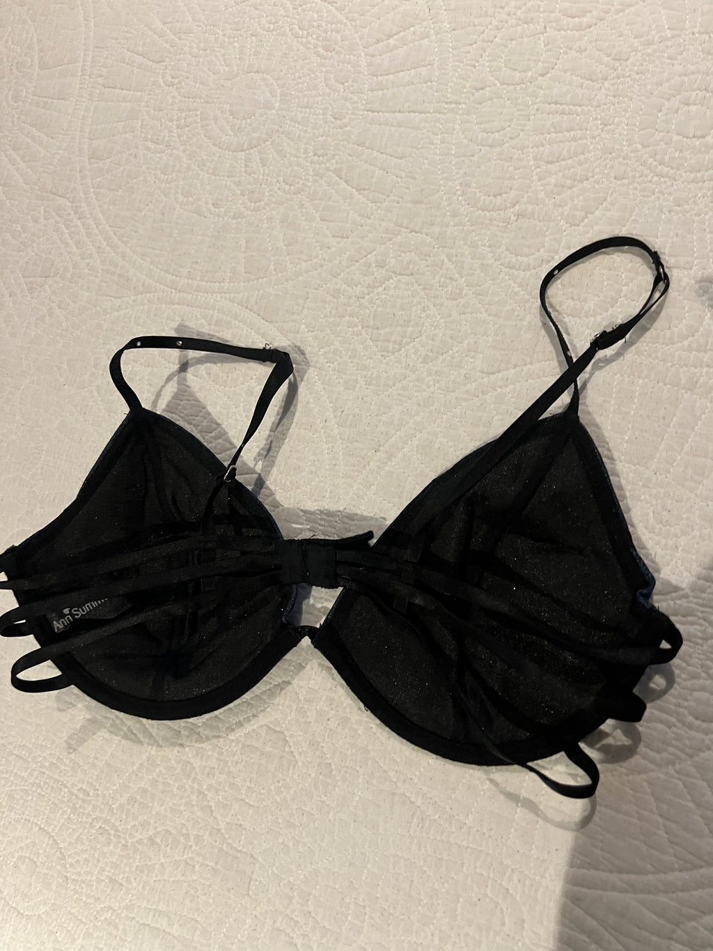 Navy Bra