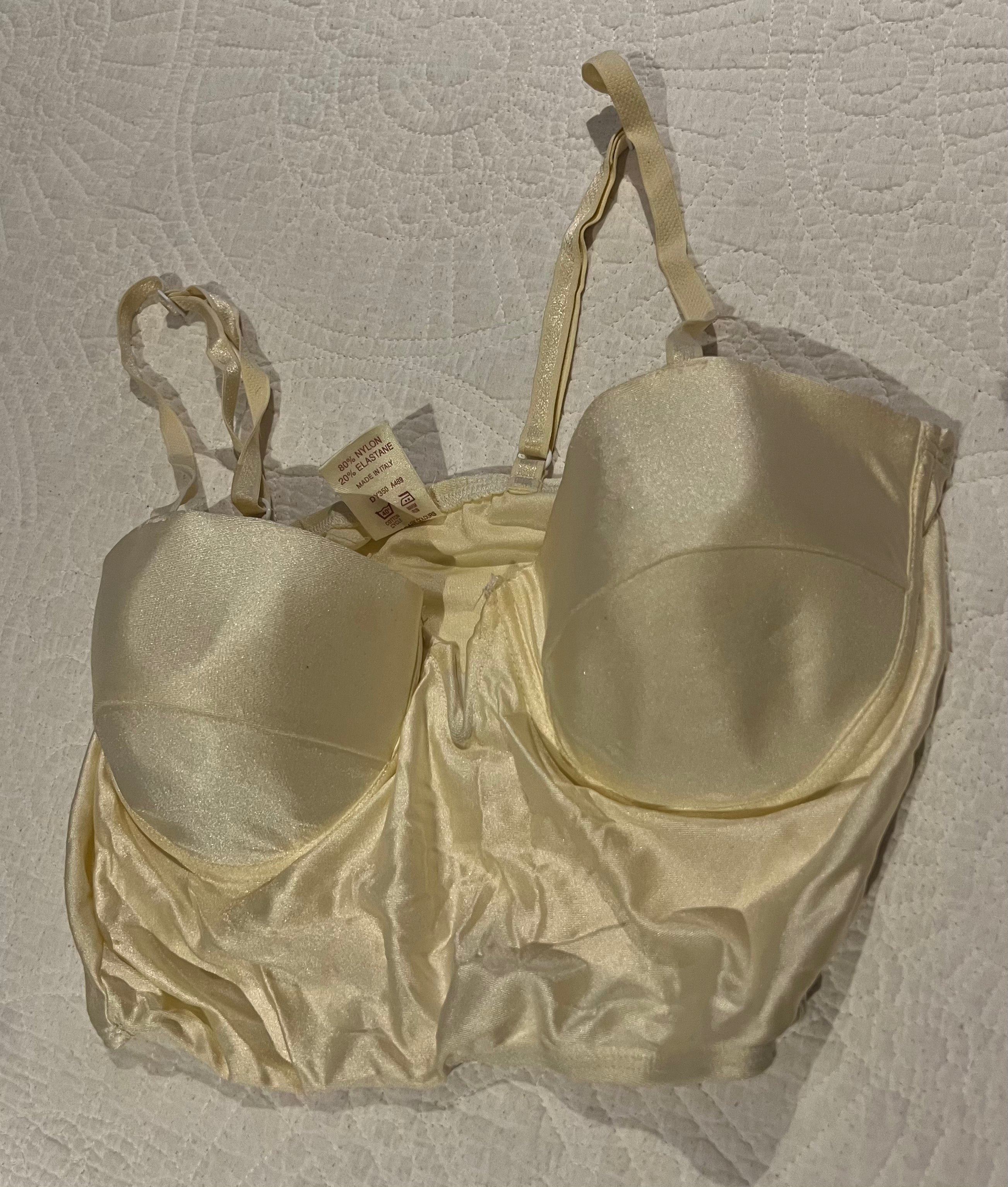 Intimate Essentials yellow bra