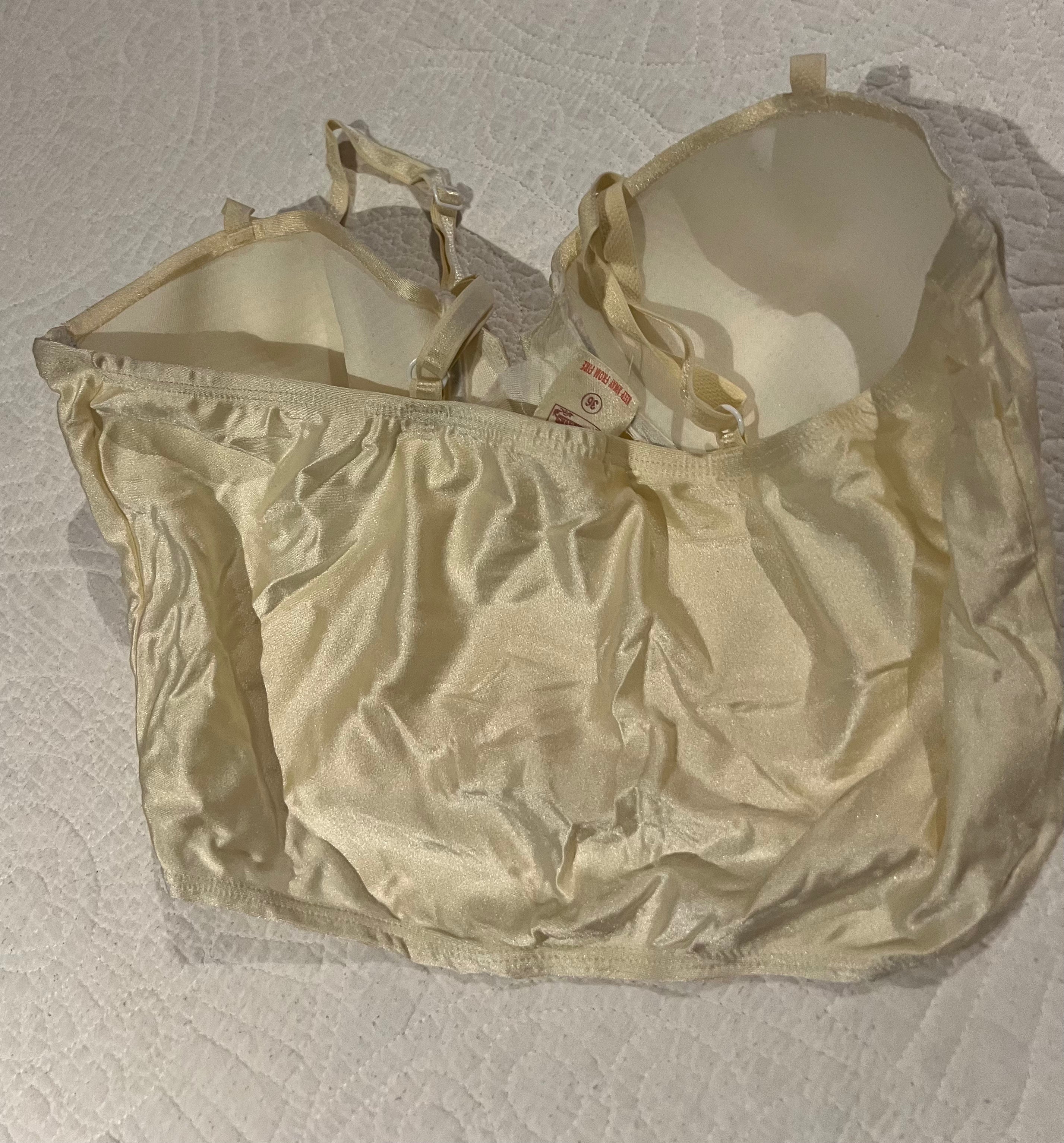 Intimate Essentials yellow bra