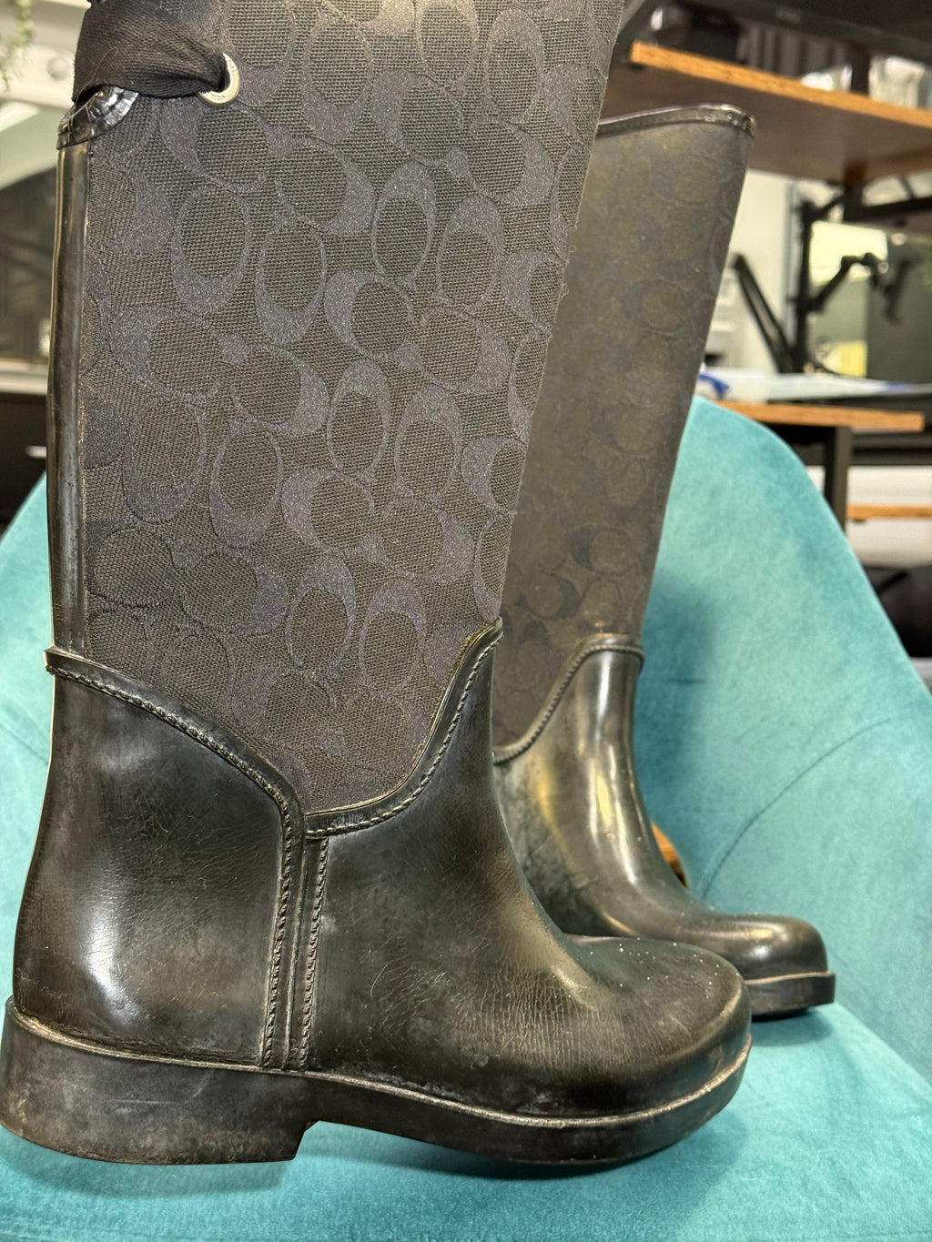 COACH High Knee boots
