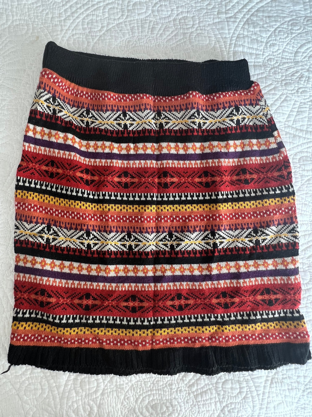 Multi-coloured skirt