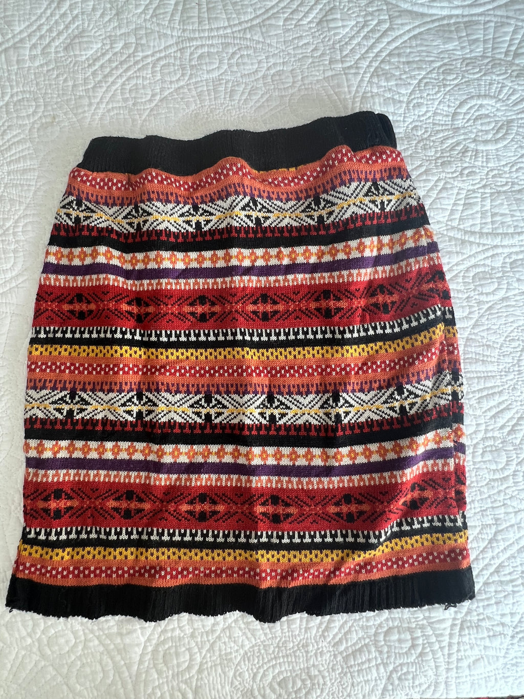 Multi-coloured skirt