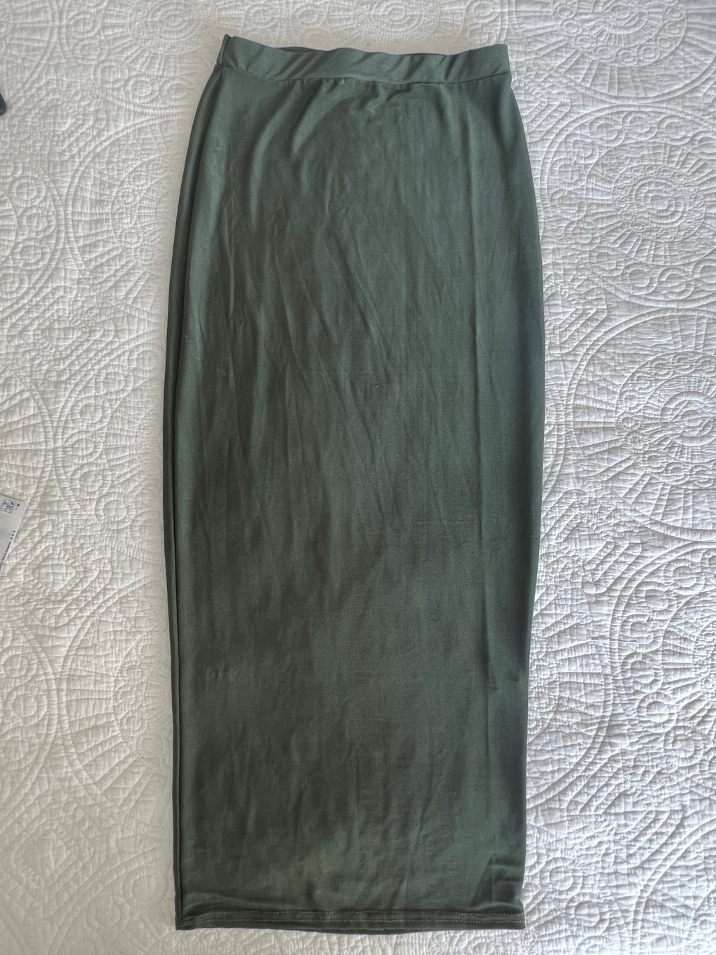 Maxi green skirt