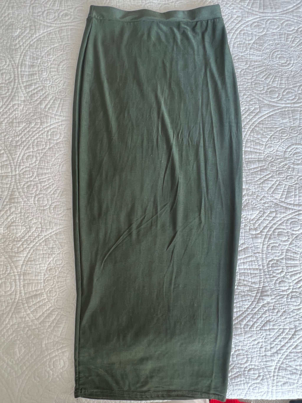 Maxi green skirt