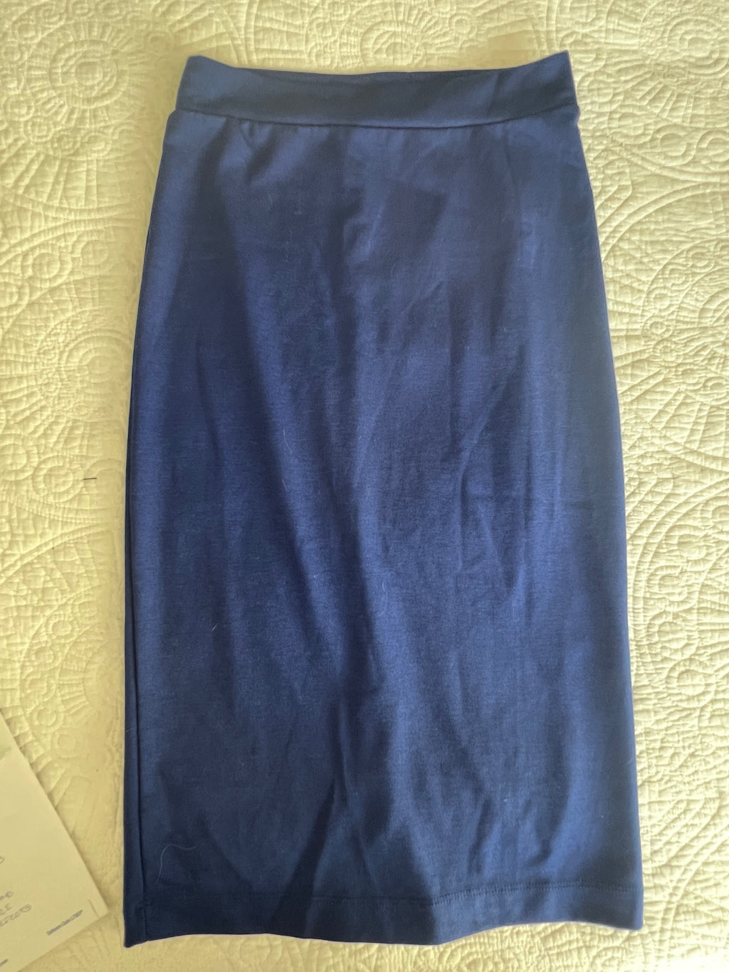 Midi blue skirt