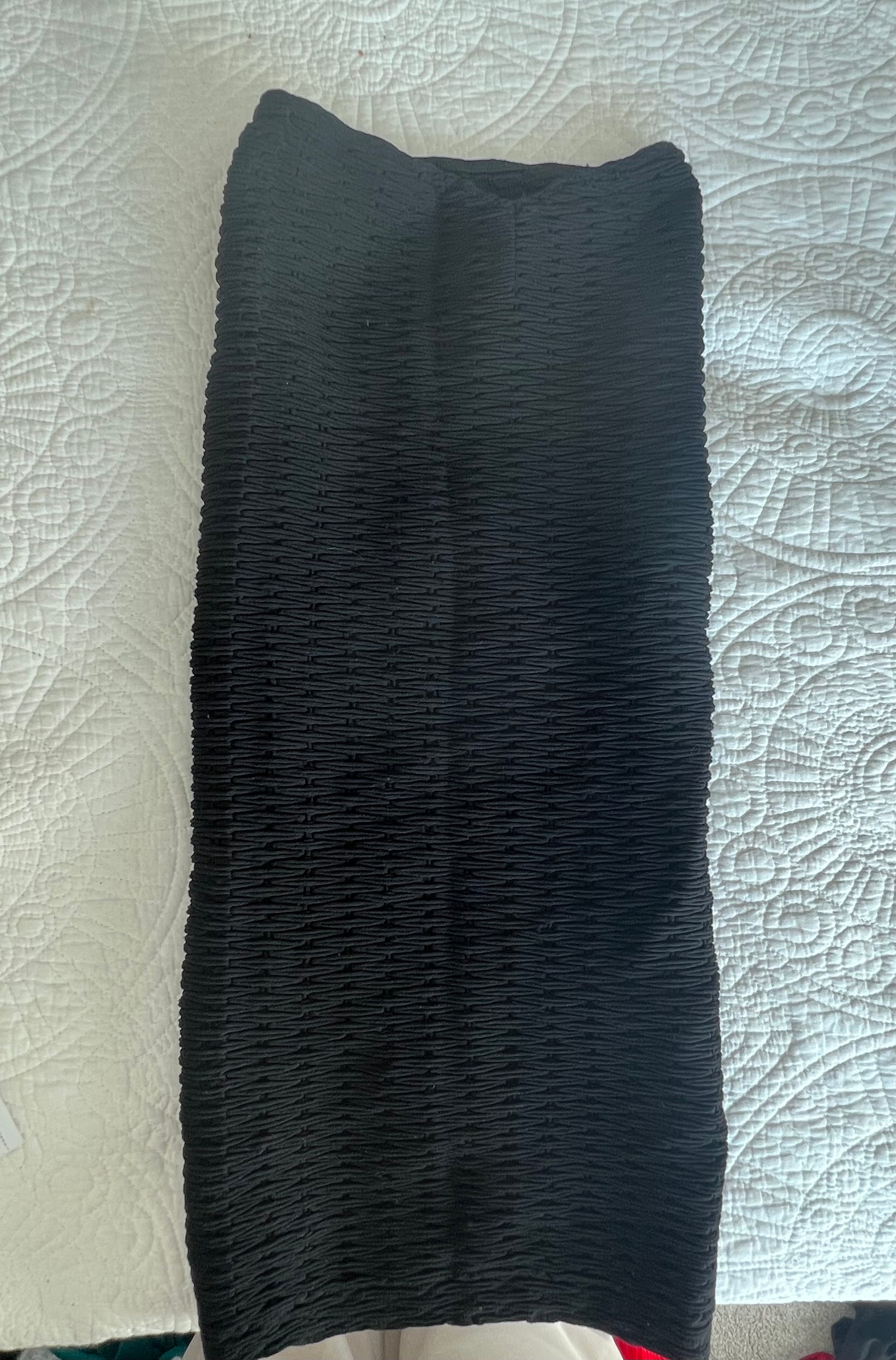 Maxi black skirt