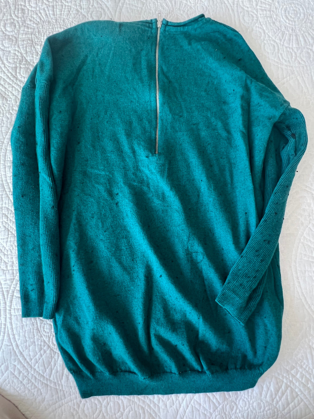 Blue oversized jumper