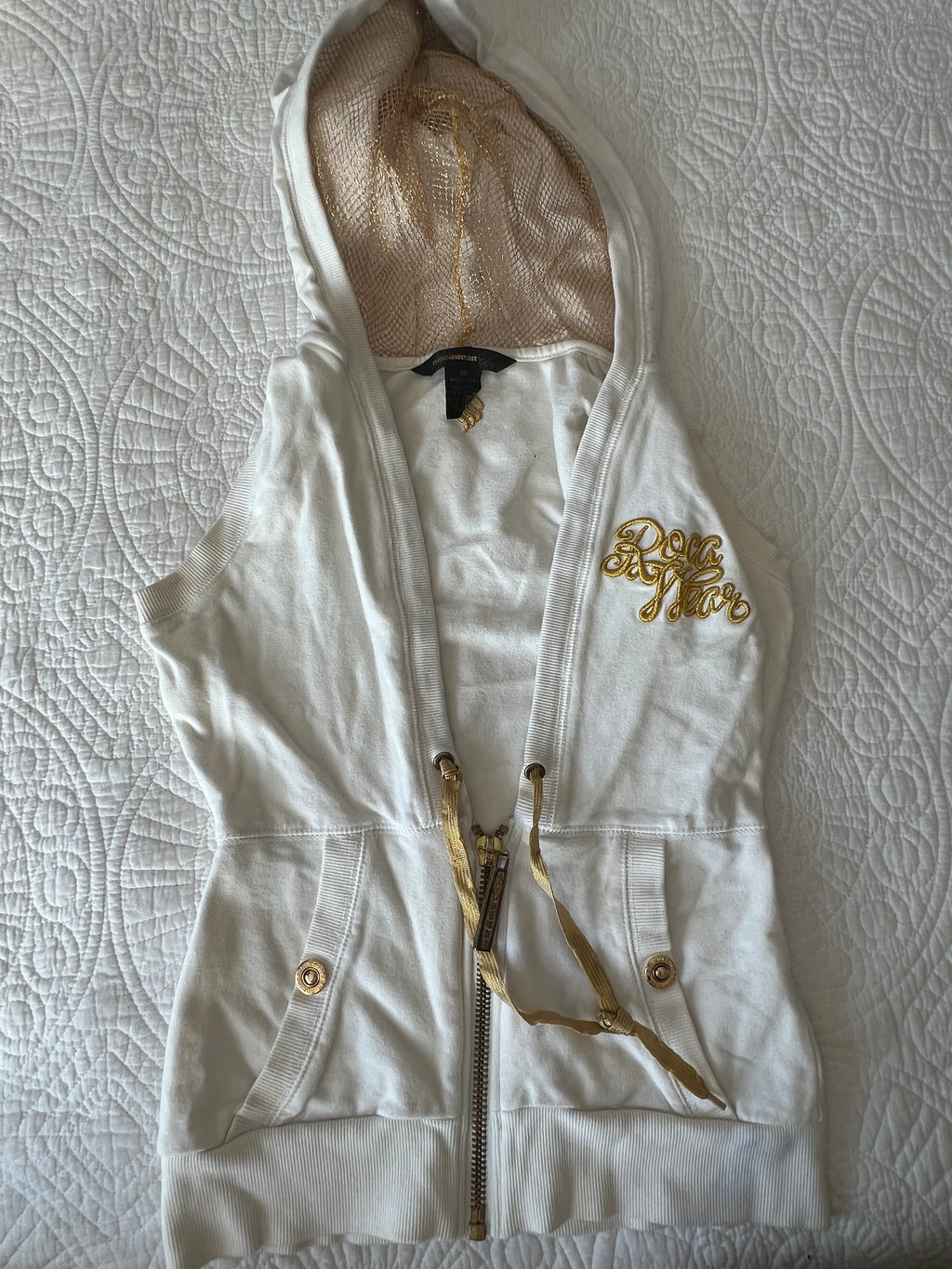 Rocawear white sleeveless jumper