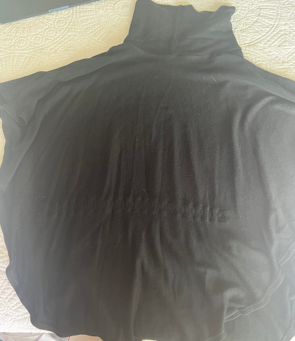 Turtle neck oversized top