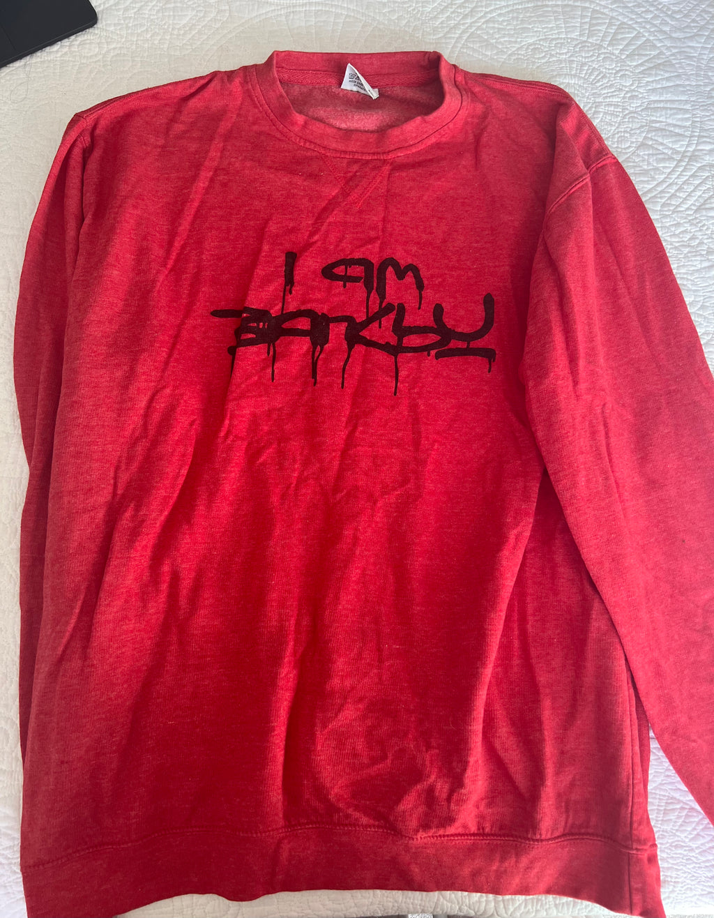 Red jumper