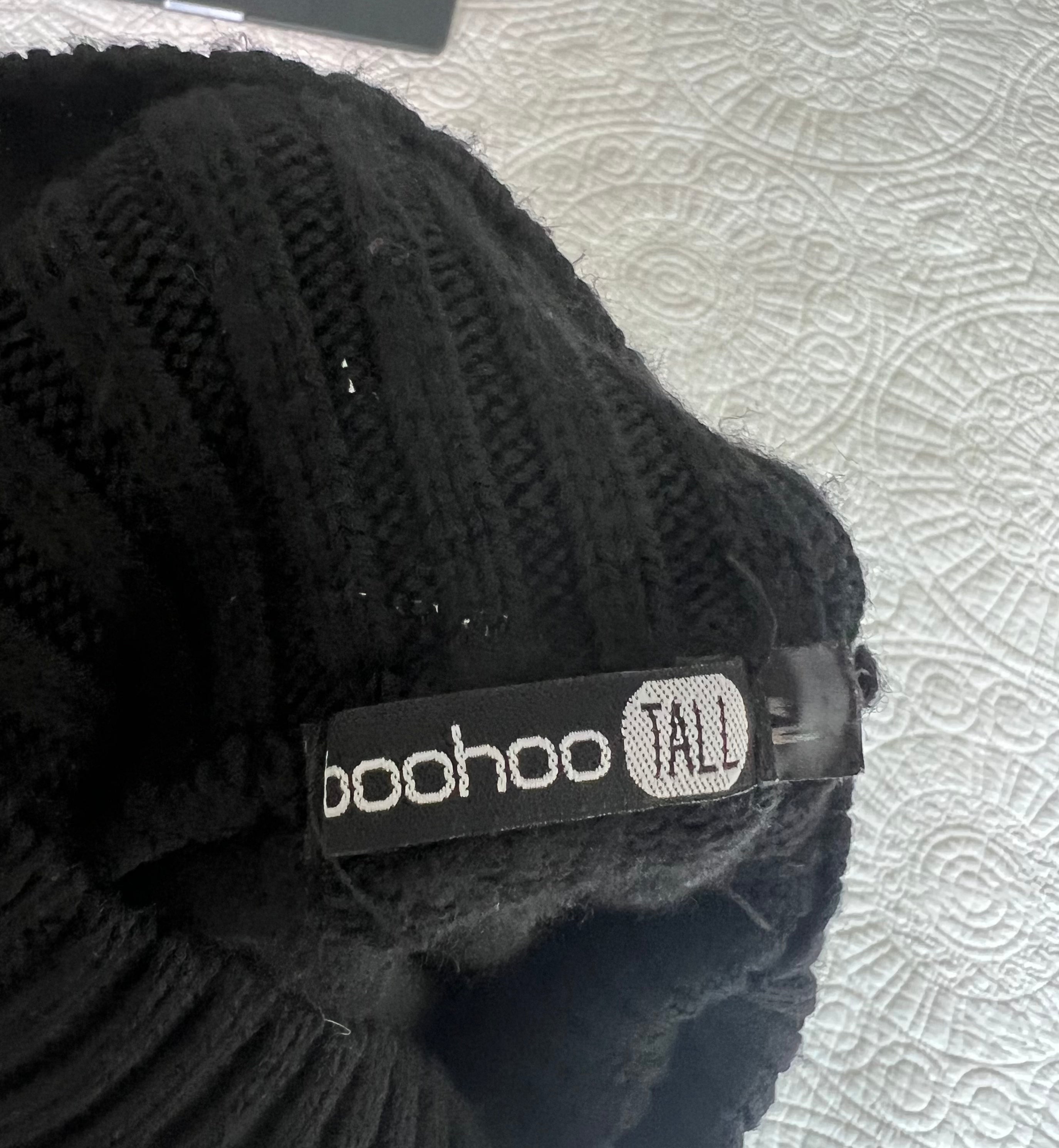 Black long sleeve turtle neck jumper