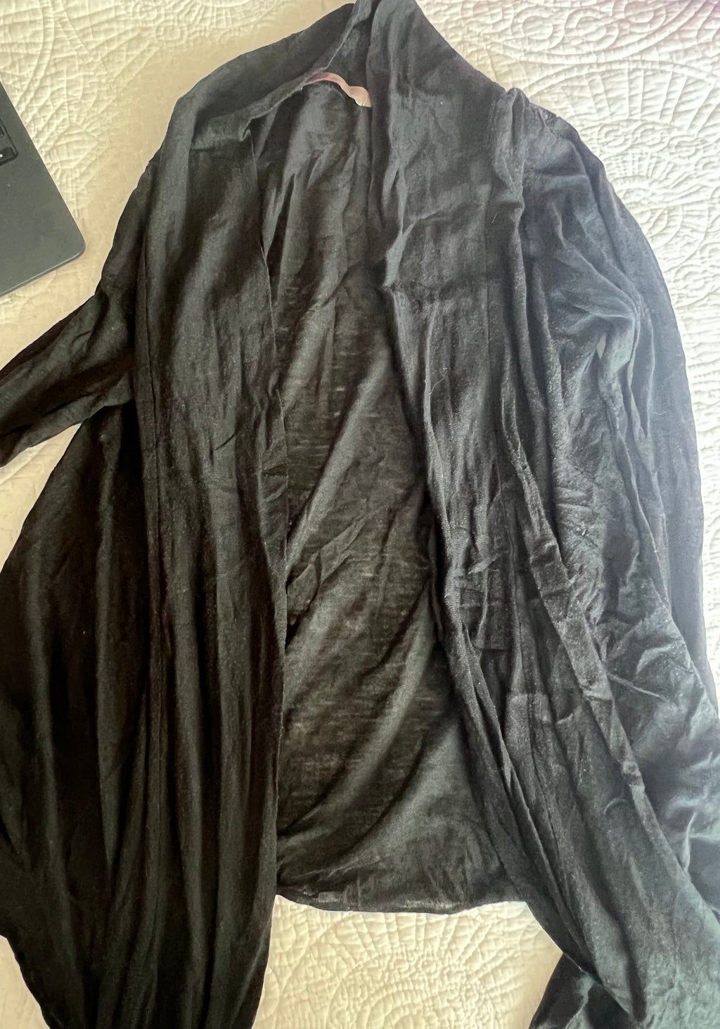 Dark grey cardigan