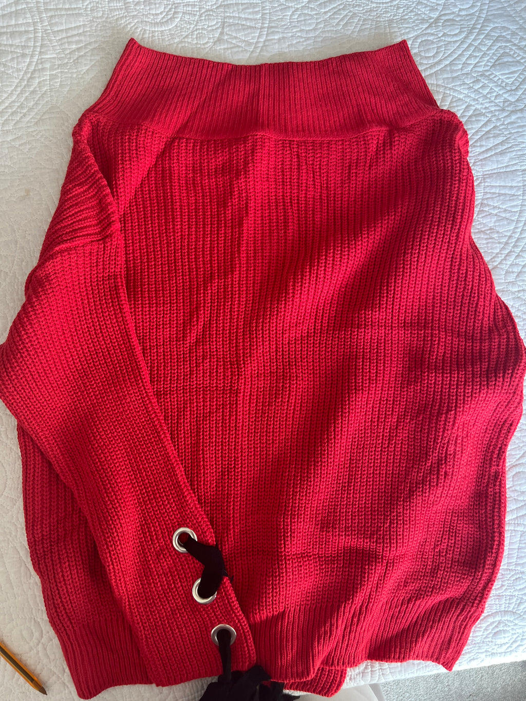 Red jumper