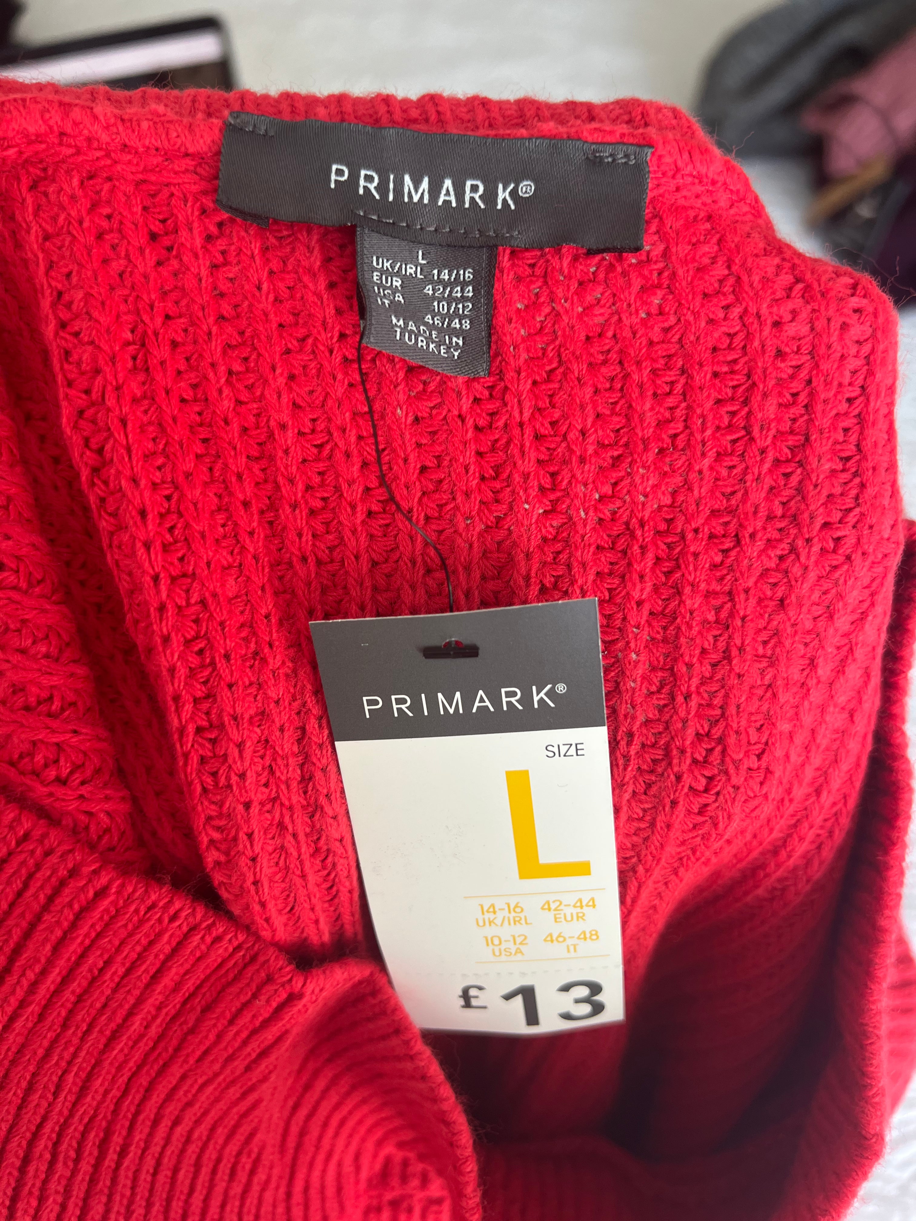 Red jumper