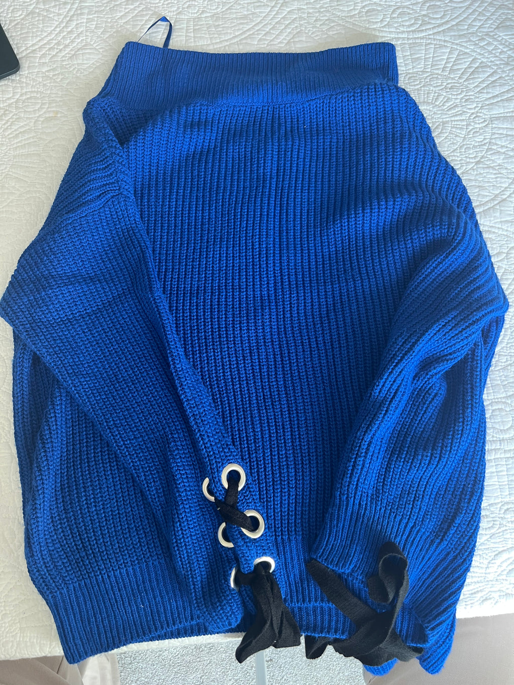 Blue jumper