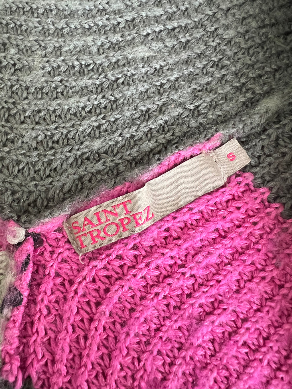 Multi coloured cardigan