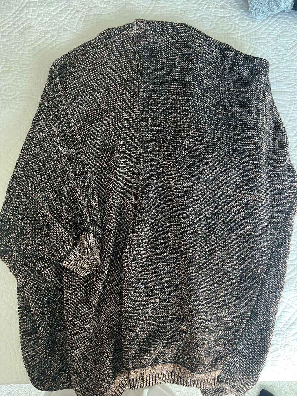 Brown over sized cardigan