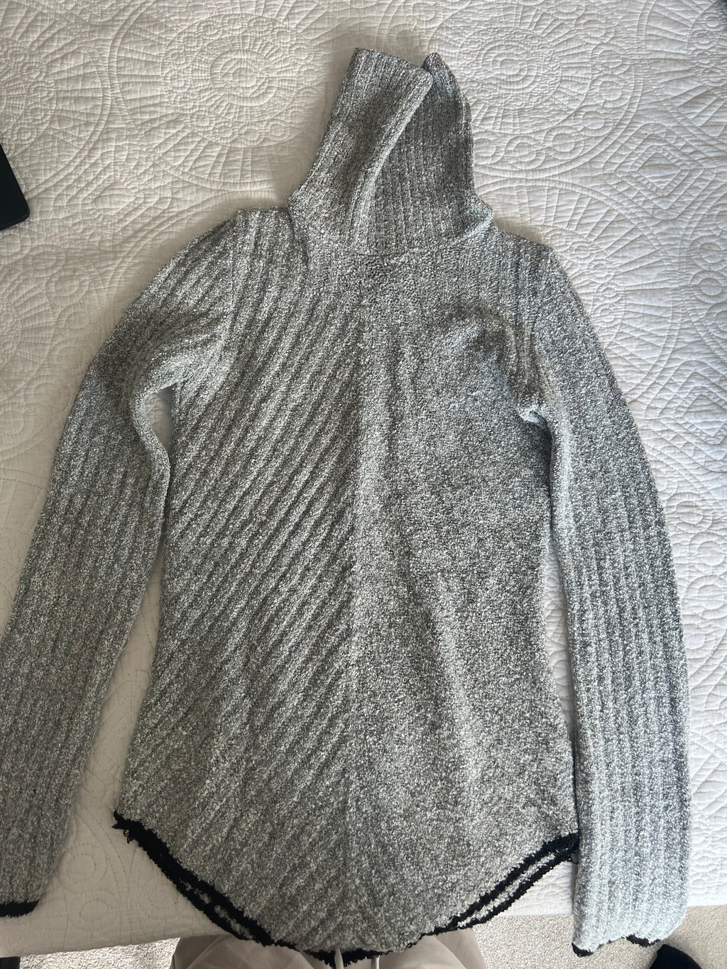 Grey turtle neck jumper