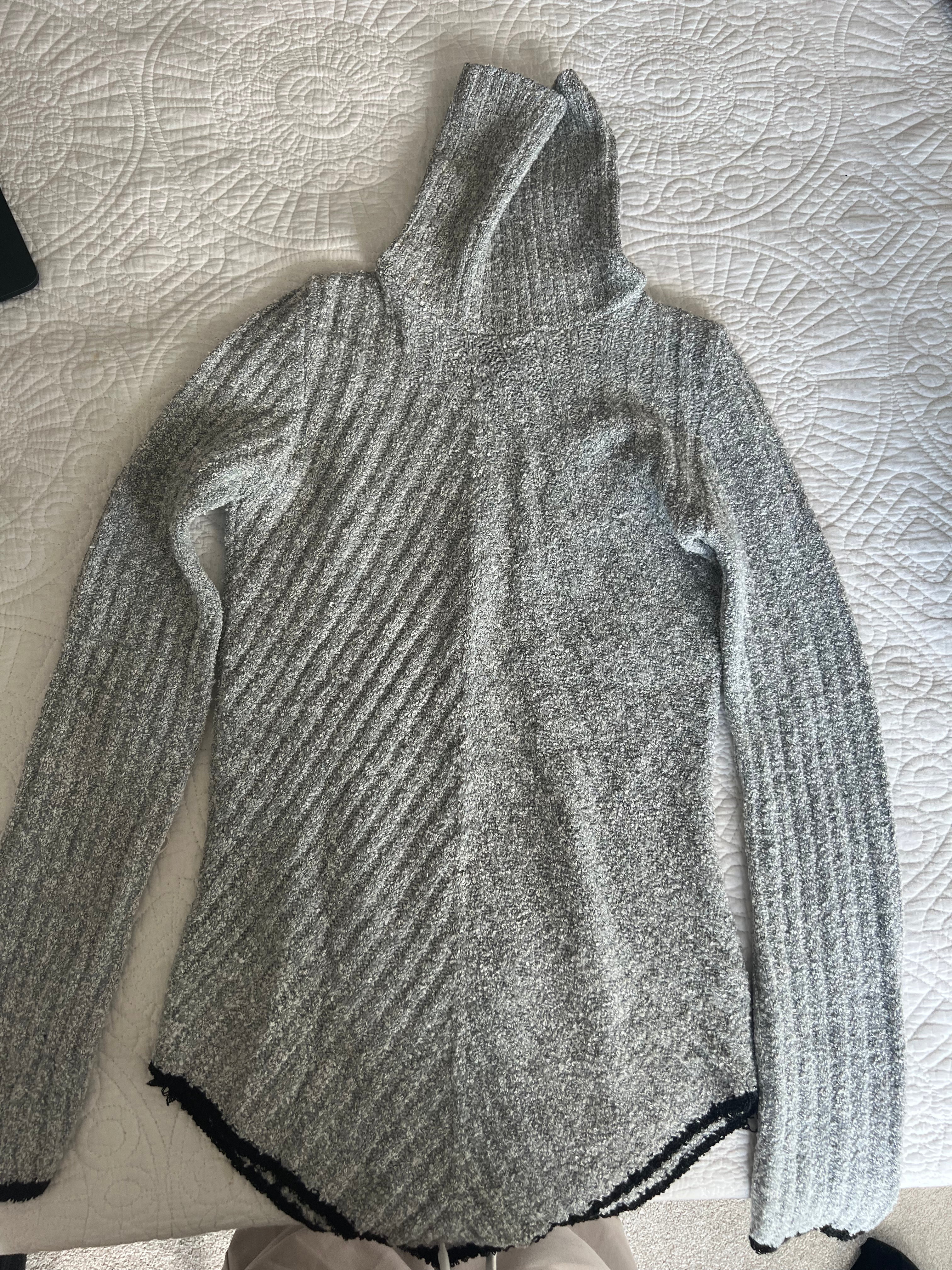 Grey turtle neck jumper