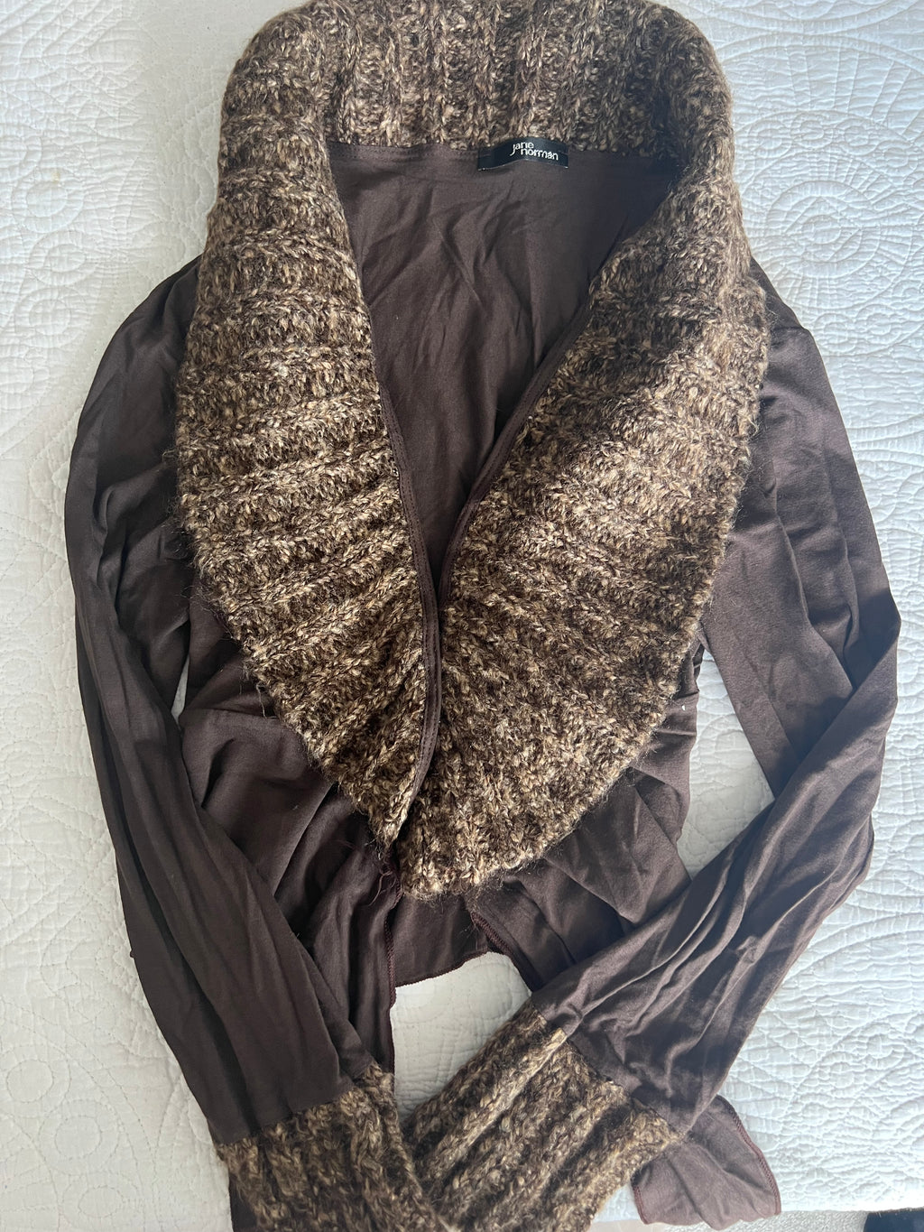 Brown Jane Norman cardigan