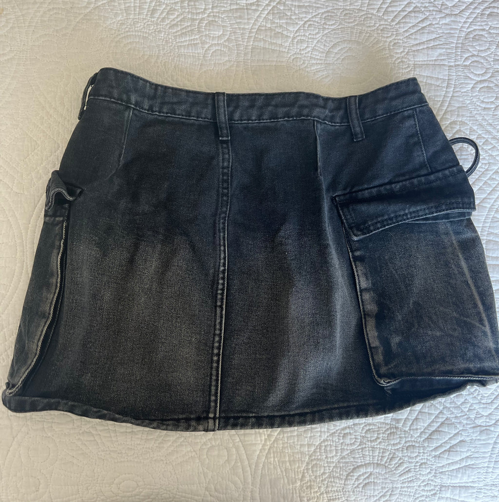 Daek denim mini skirt