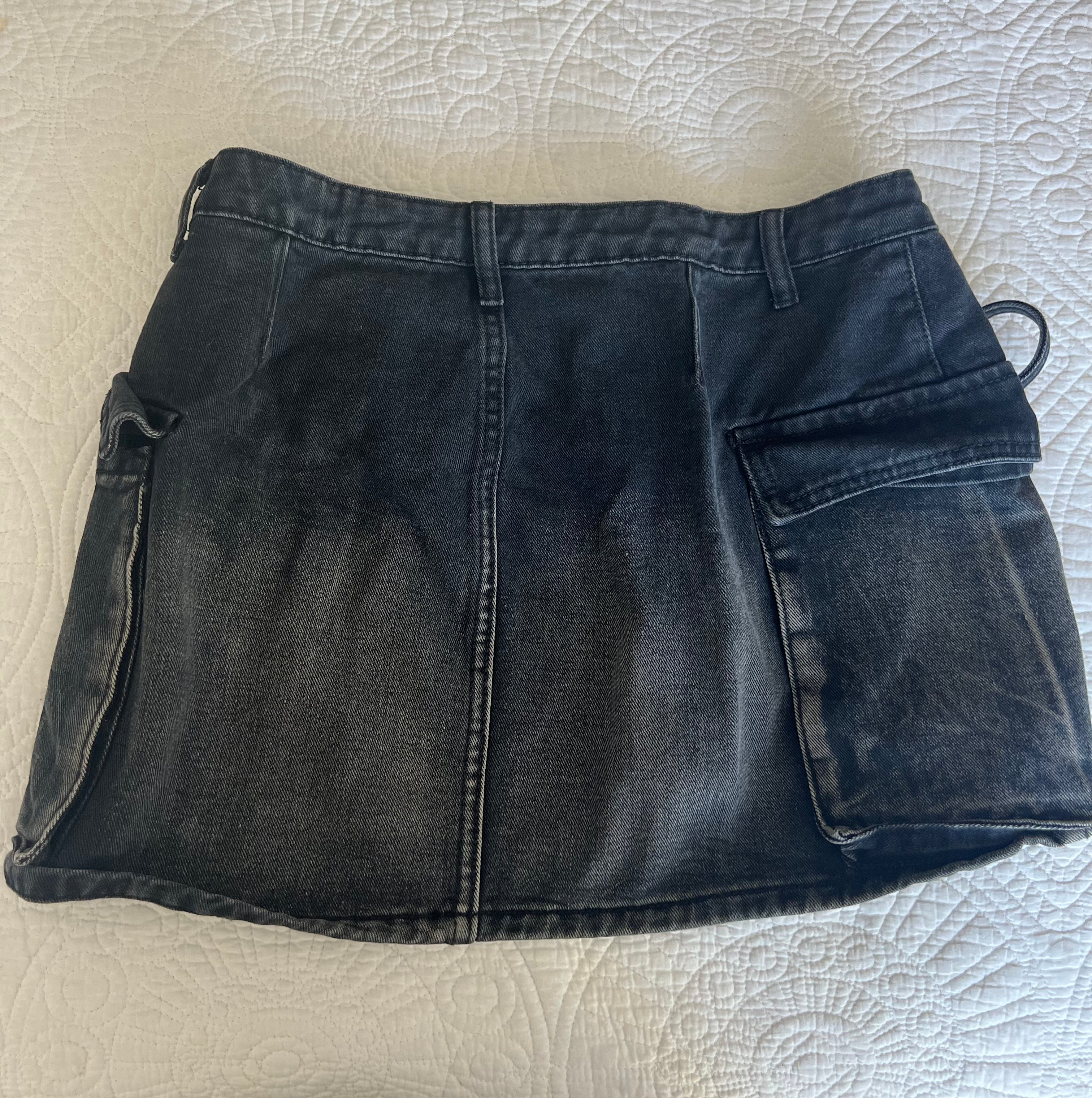 Daek denim mini skirt