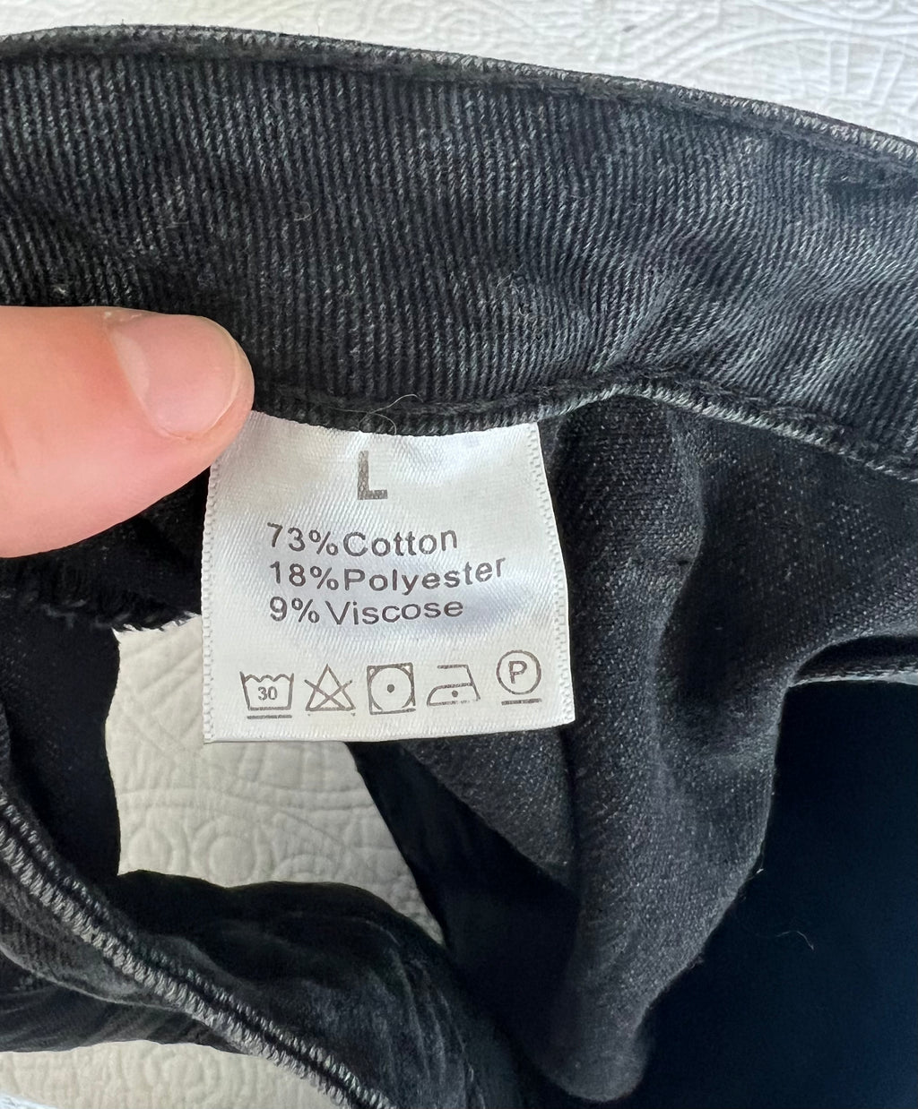 Daek denim mini skirt