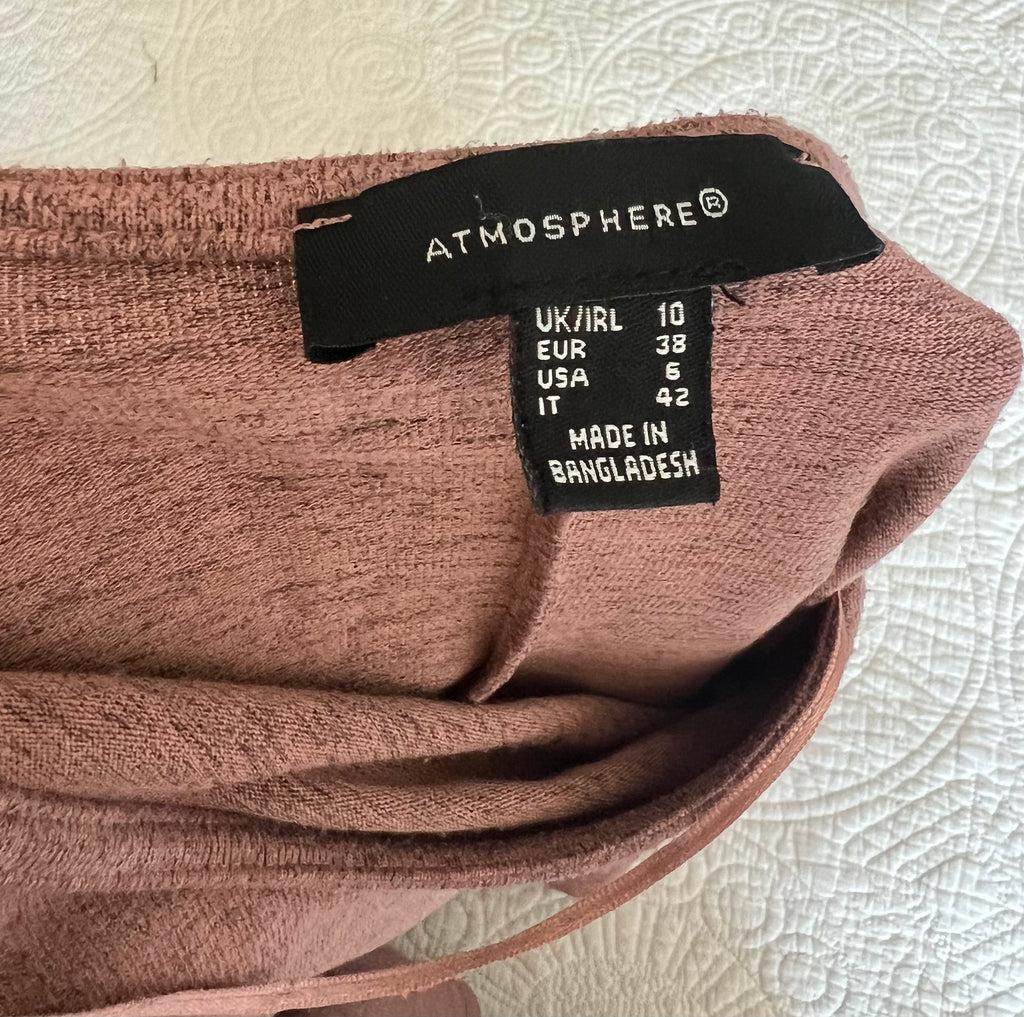 Pink short sleeve top