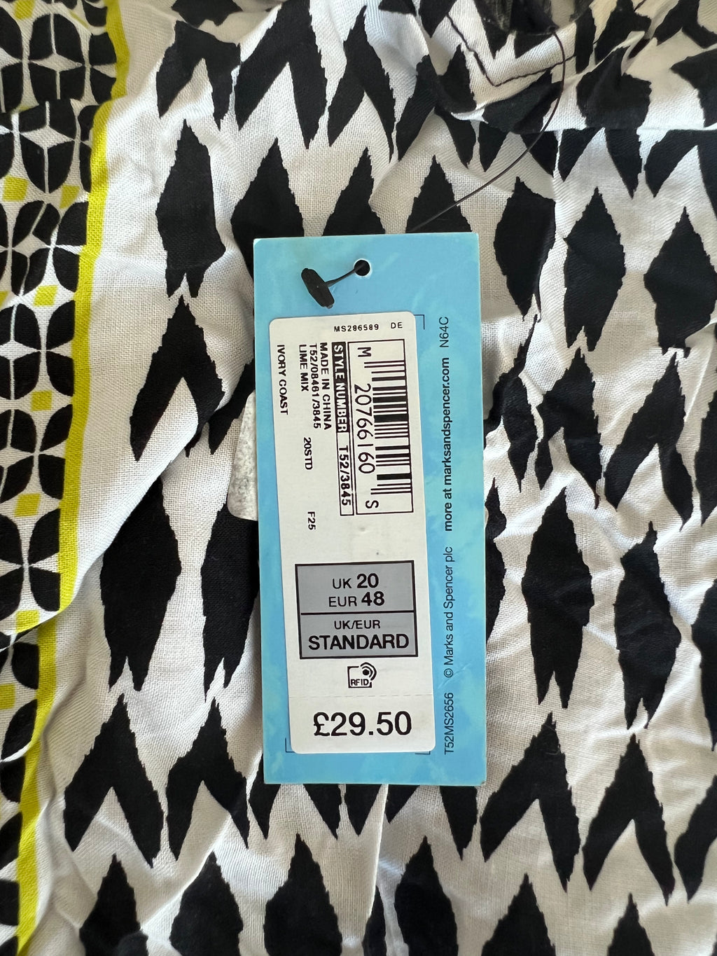 Patterned dress