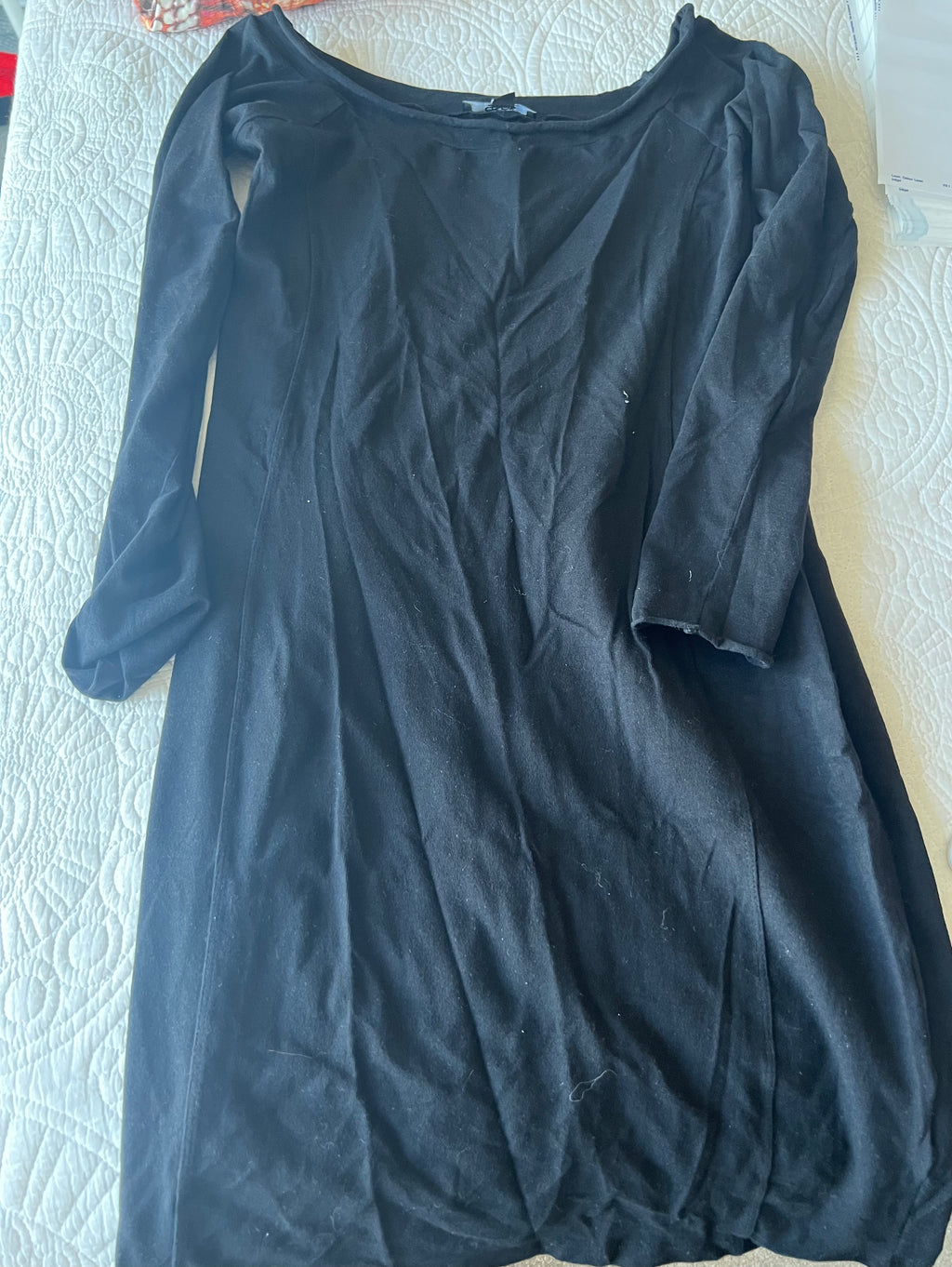 Black ASOS midi dress