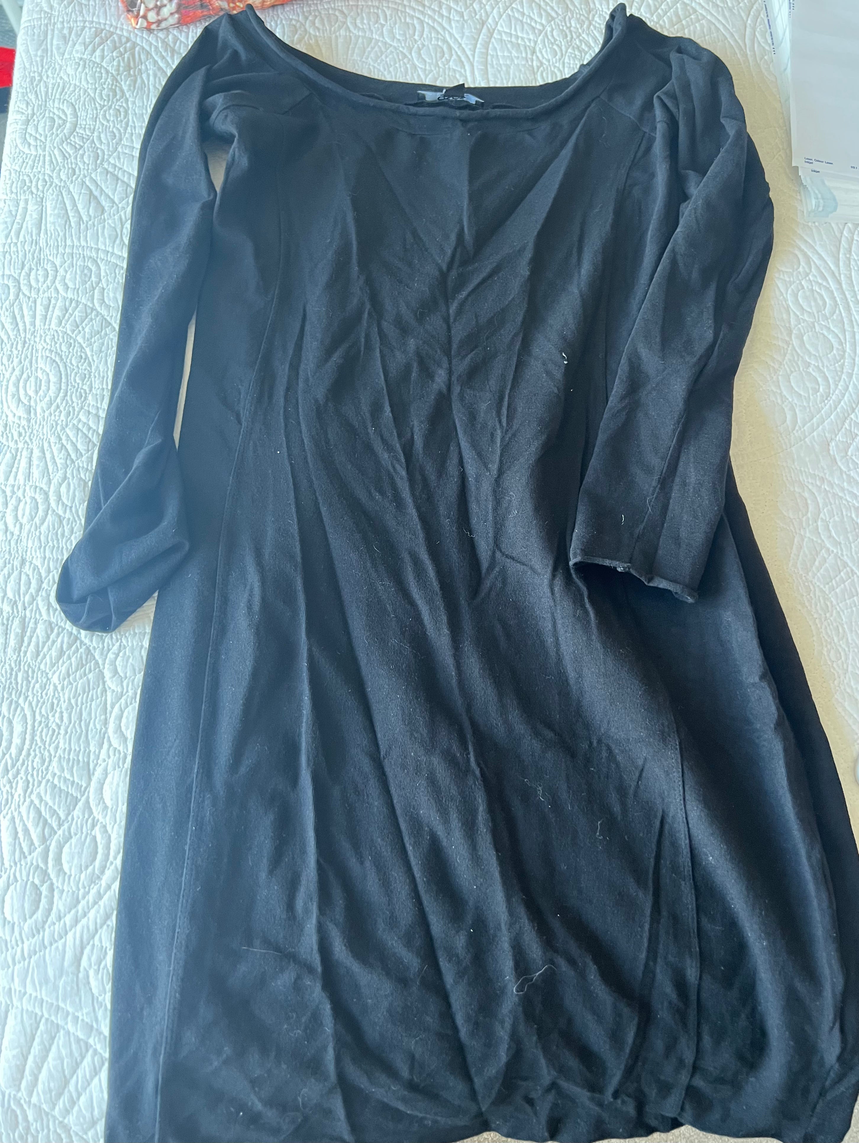 Black ASOS midi dress