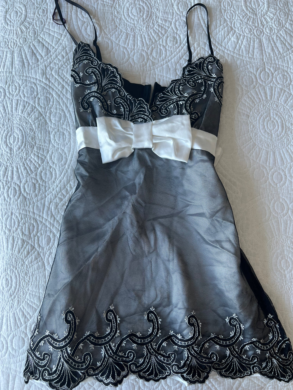 Grey mini dress