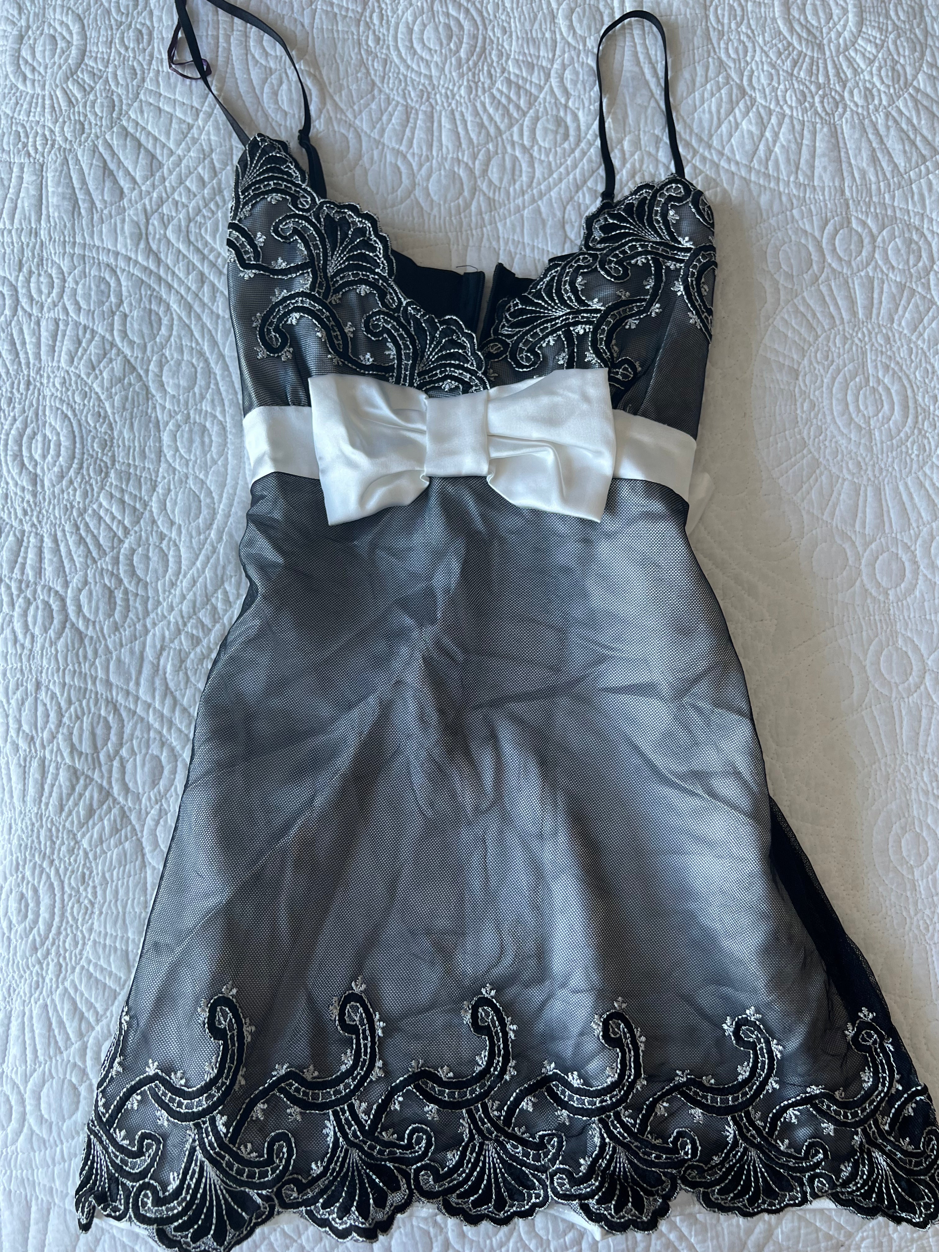 Grey mini dress