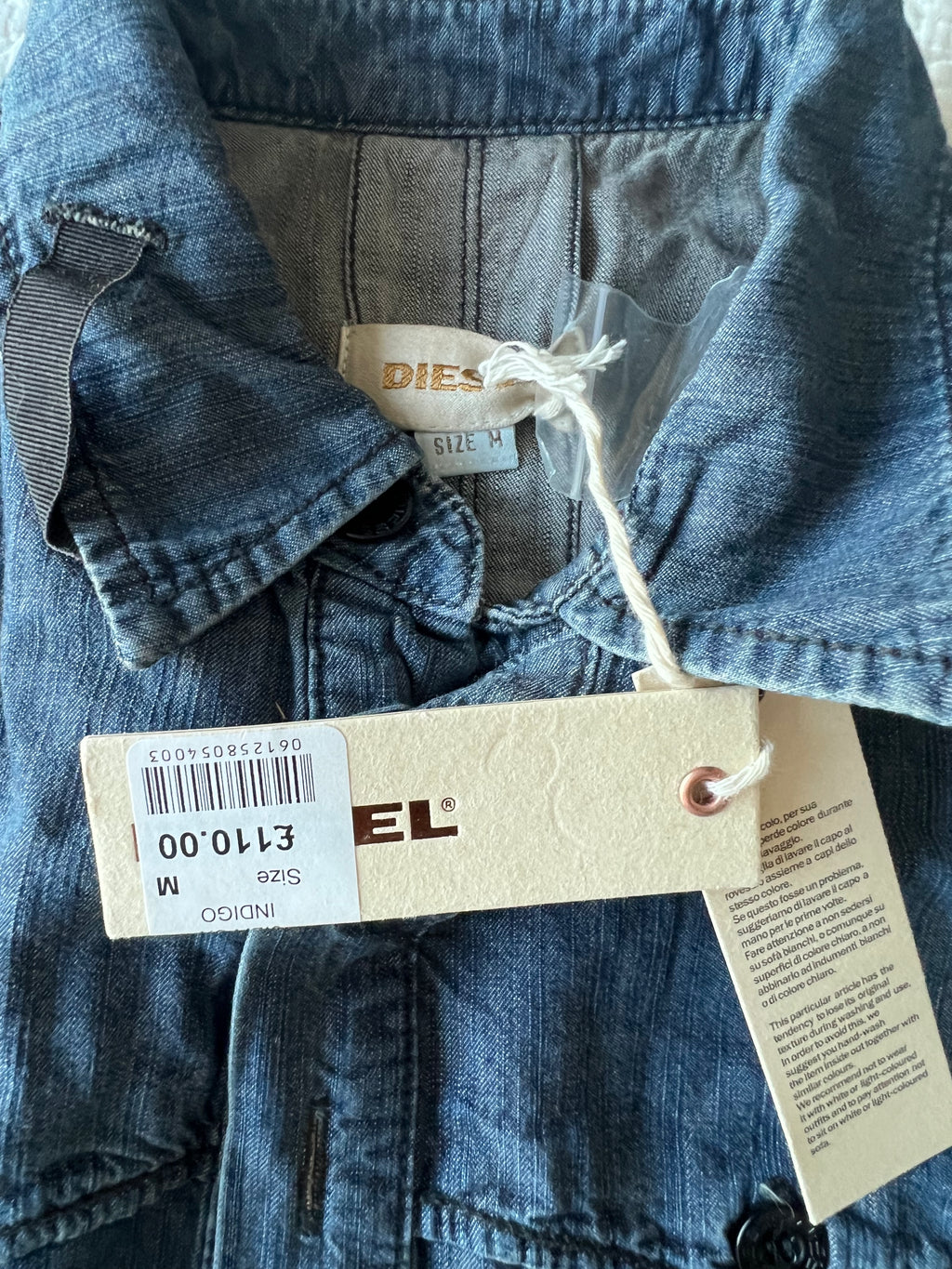 DIESEL denim playsuit
