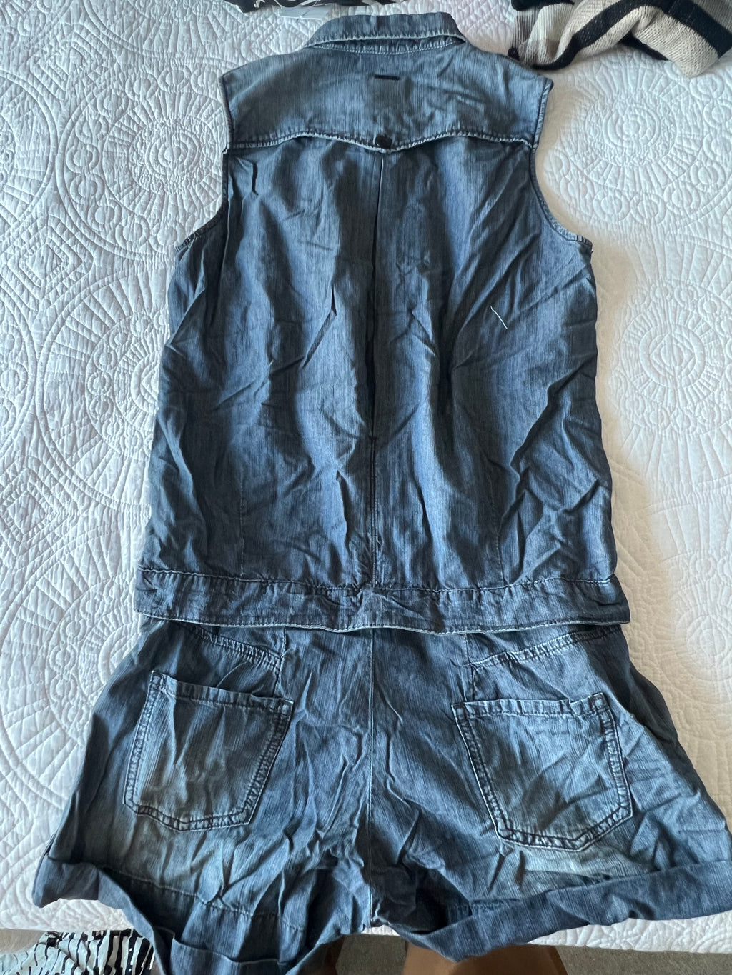 DIESEL denim playsuit
