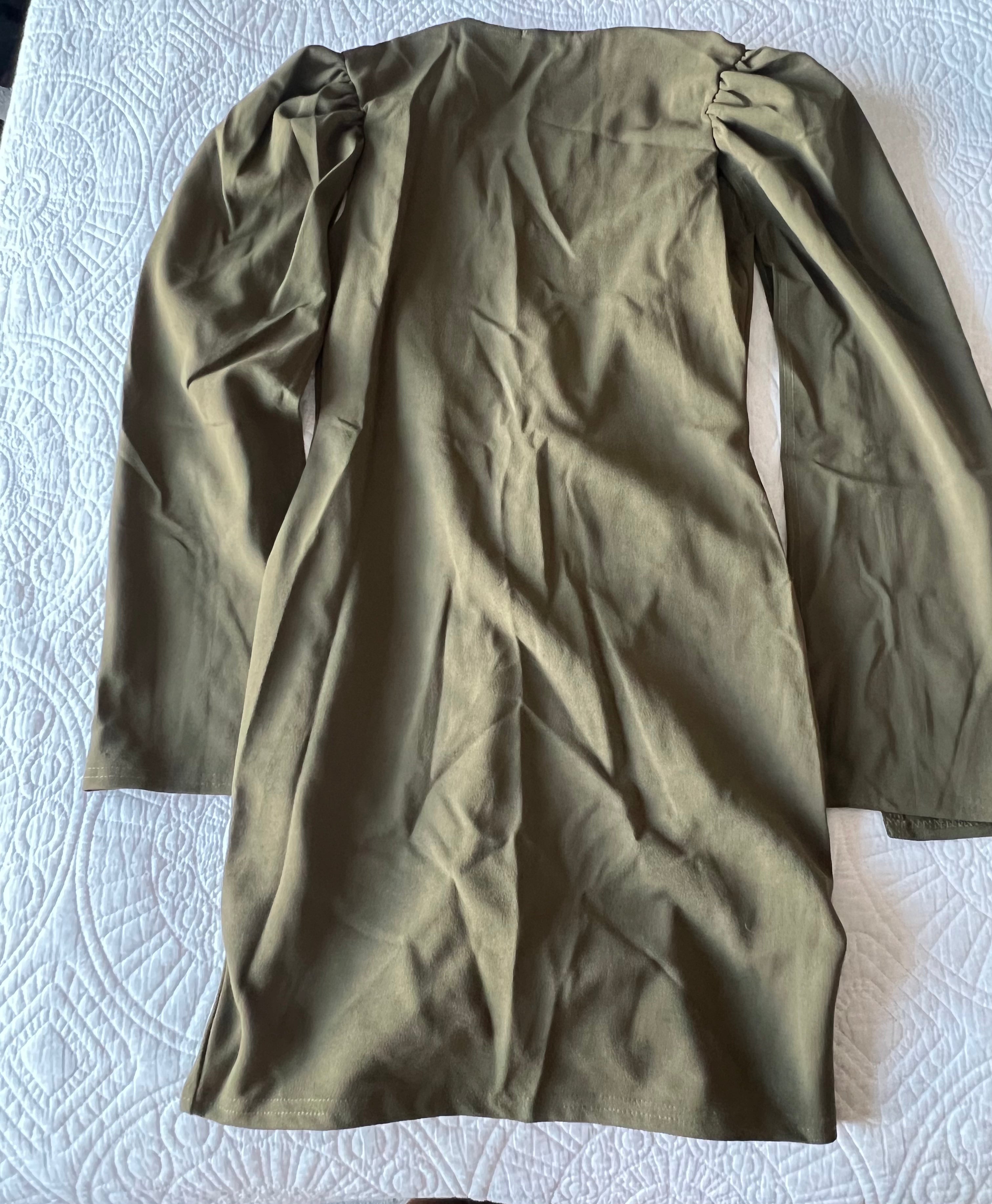 Midi green jacket