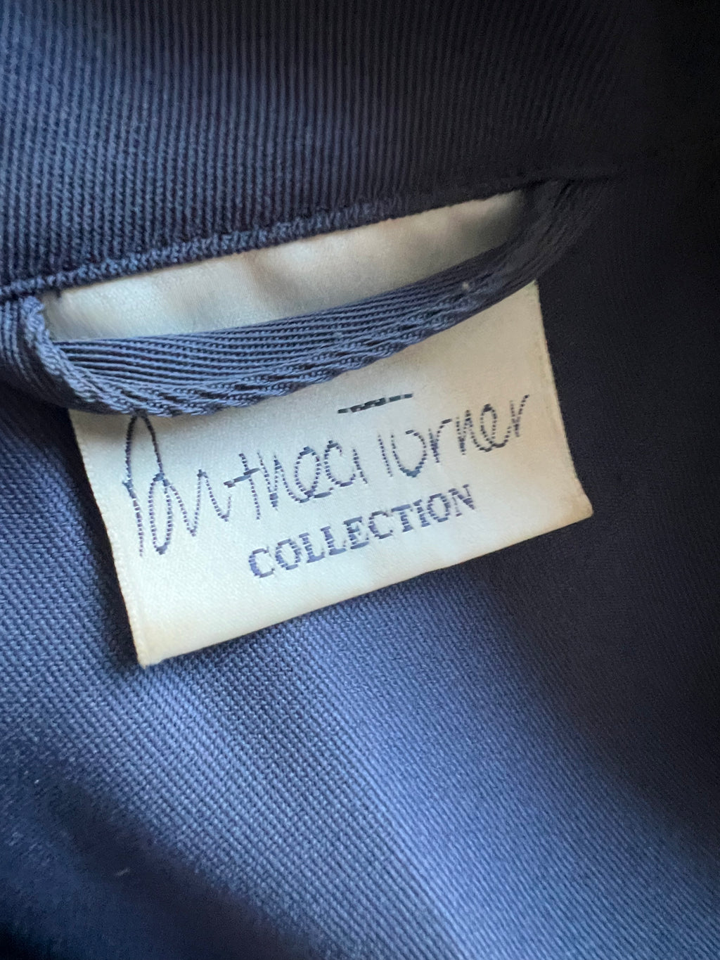 Blue button up jacket