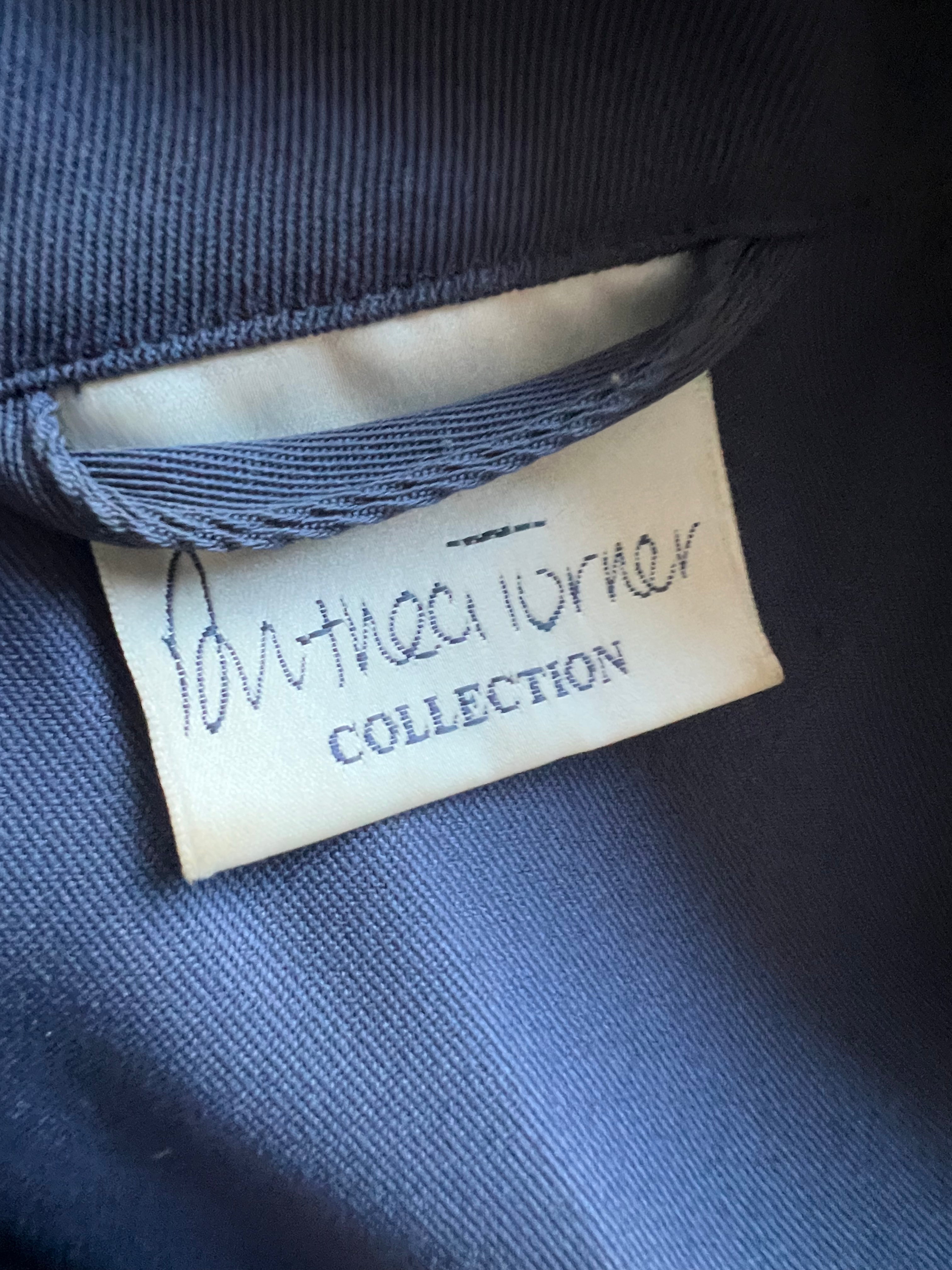 Blue button up jacket