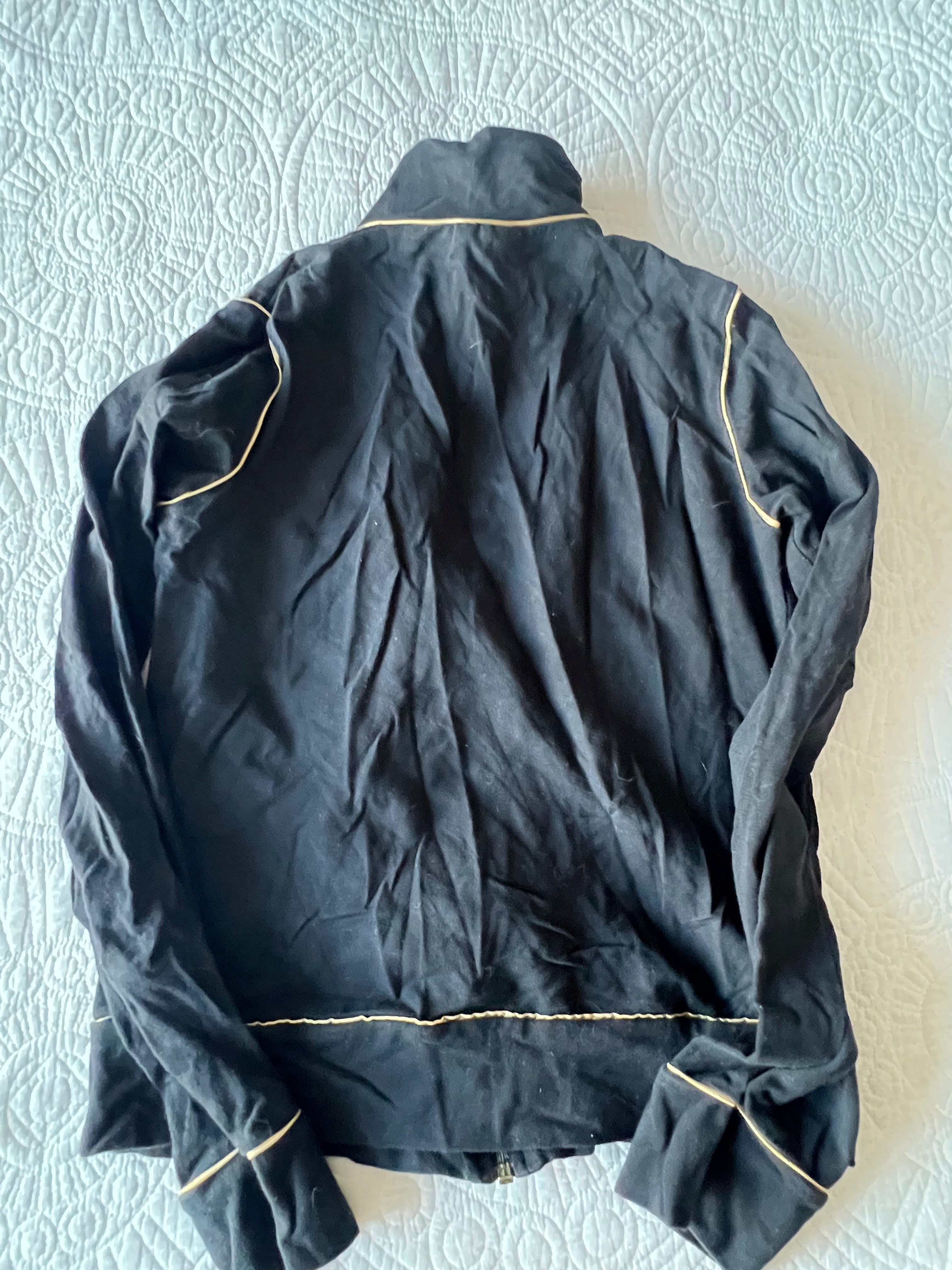 Black GOLDDIGGA zip up jacket