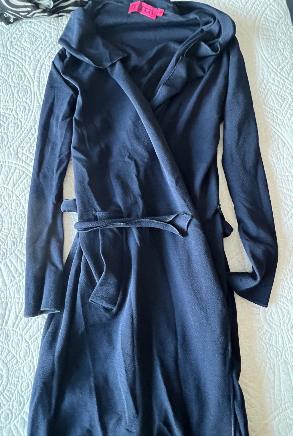 Long navy jacket