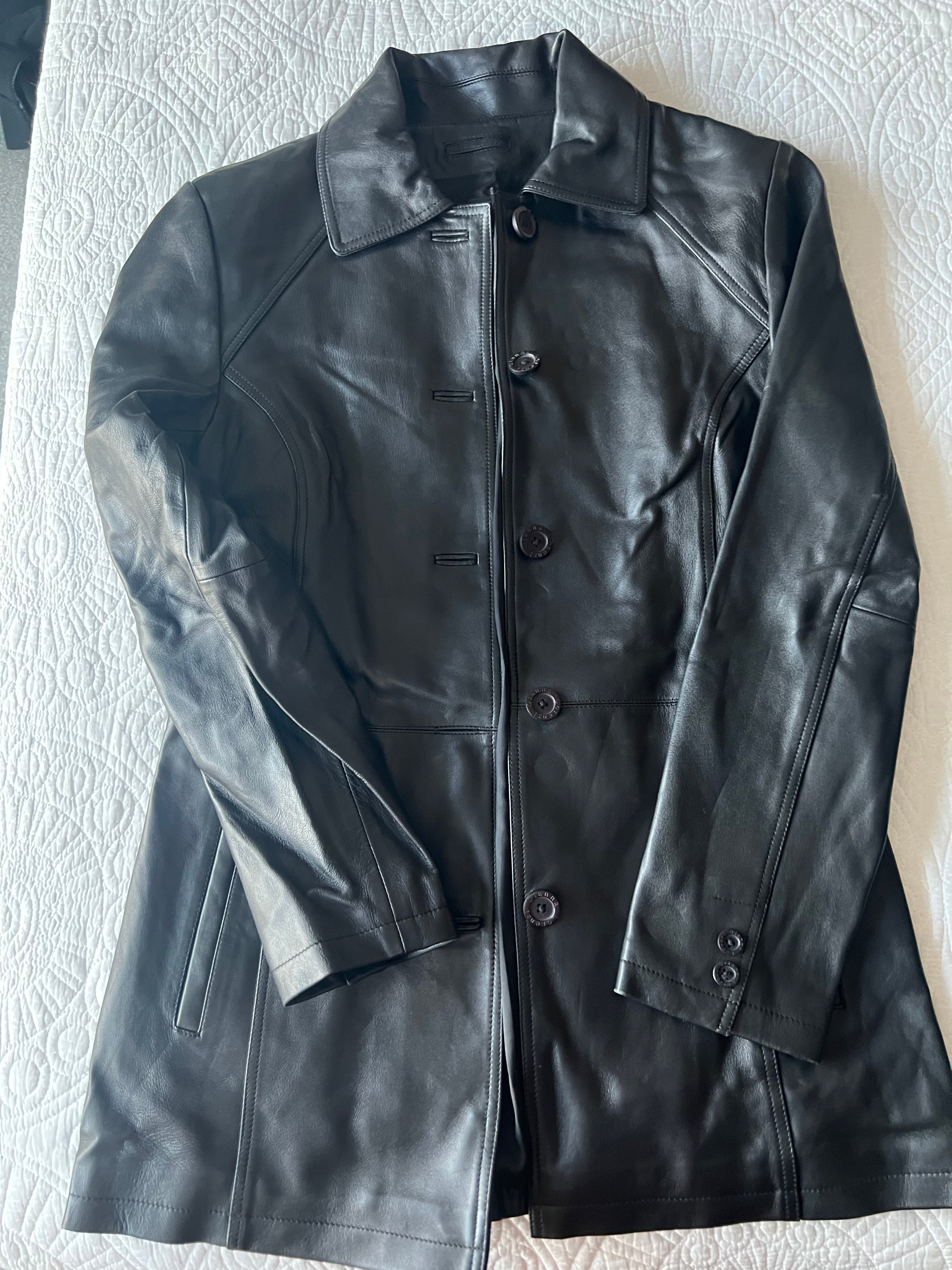 GIANNA LORENZI leather jacket