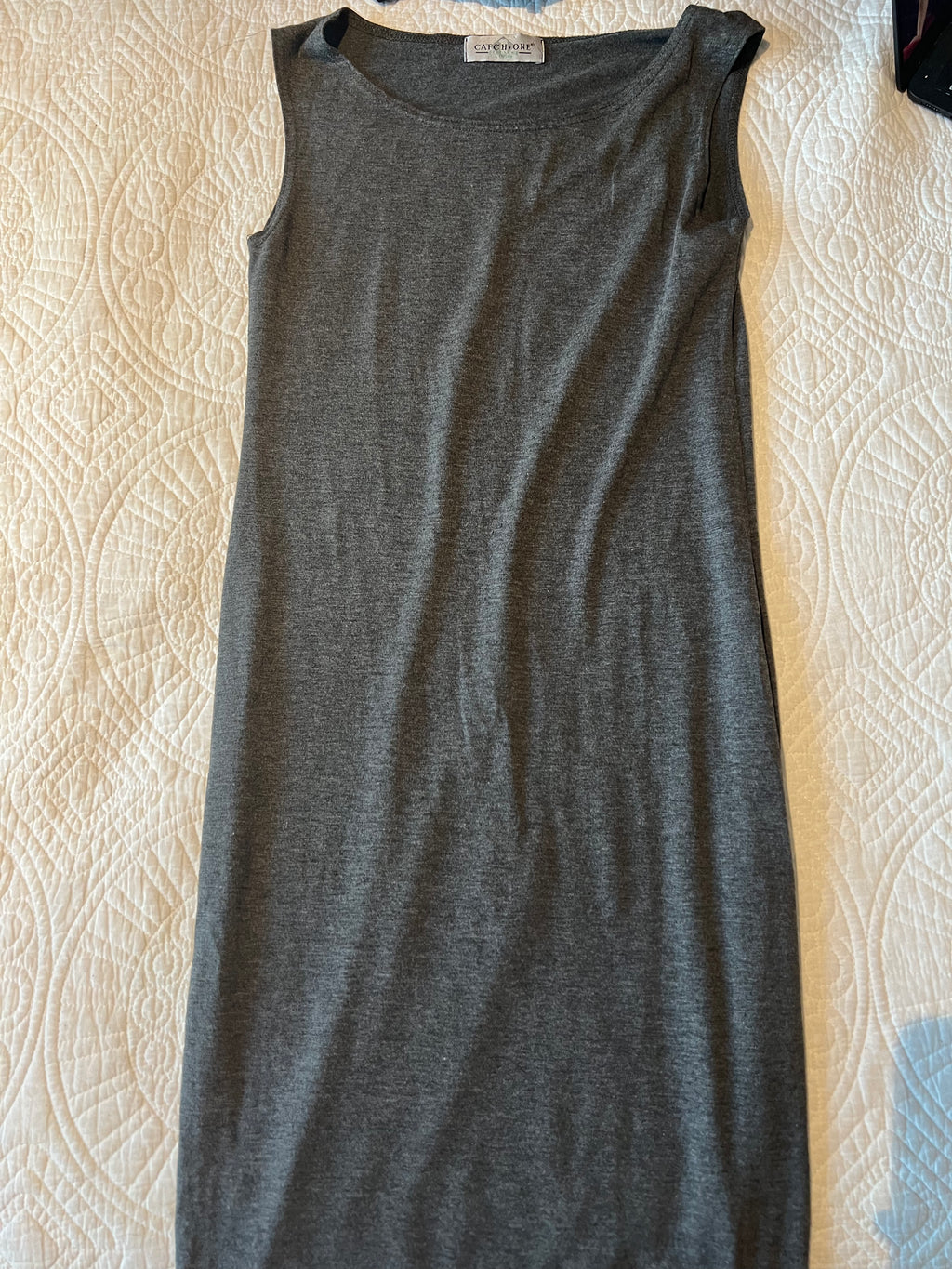 Midi grey dress