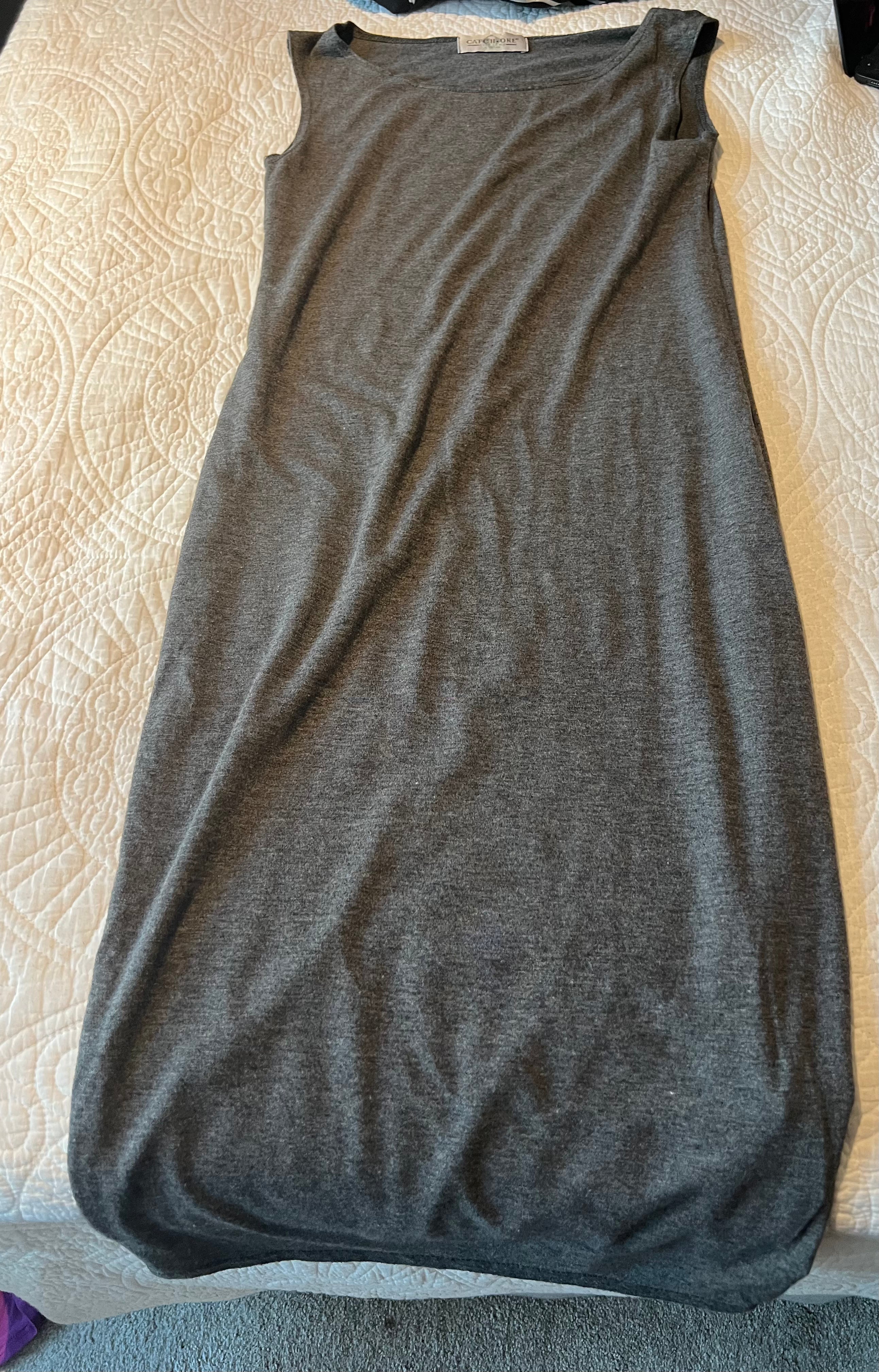 Midi grey dress