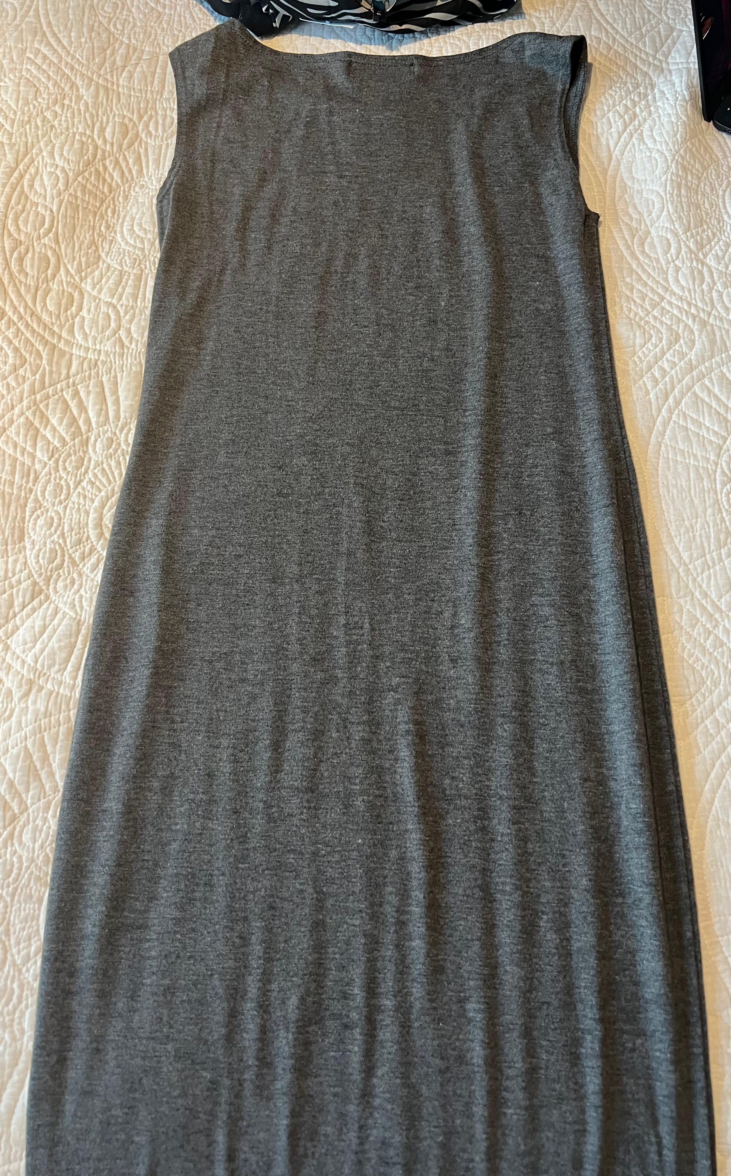 Midi grey dress