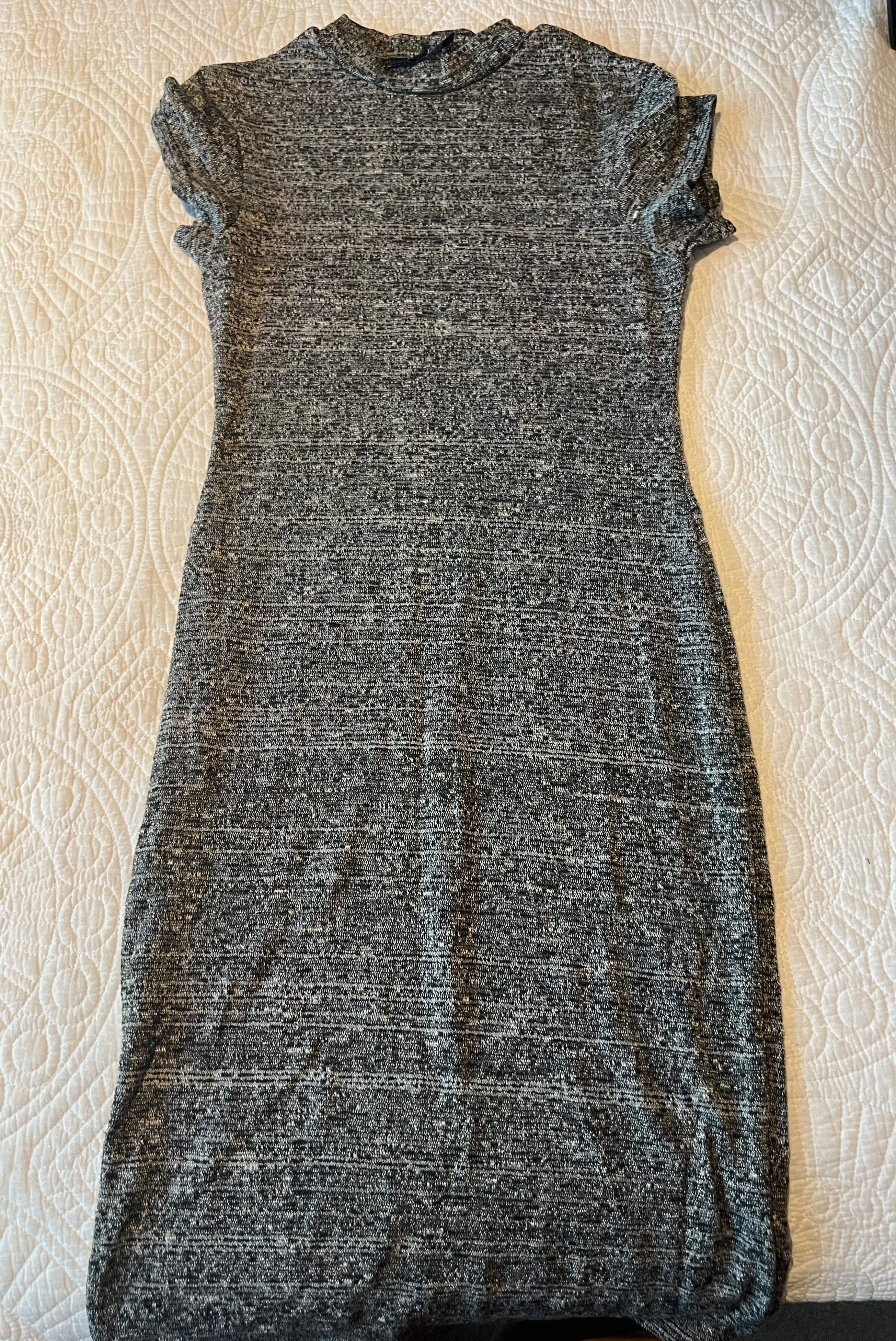 Midi grey dress