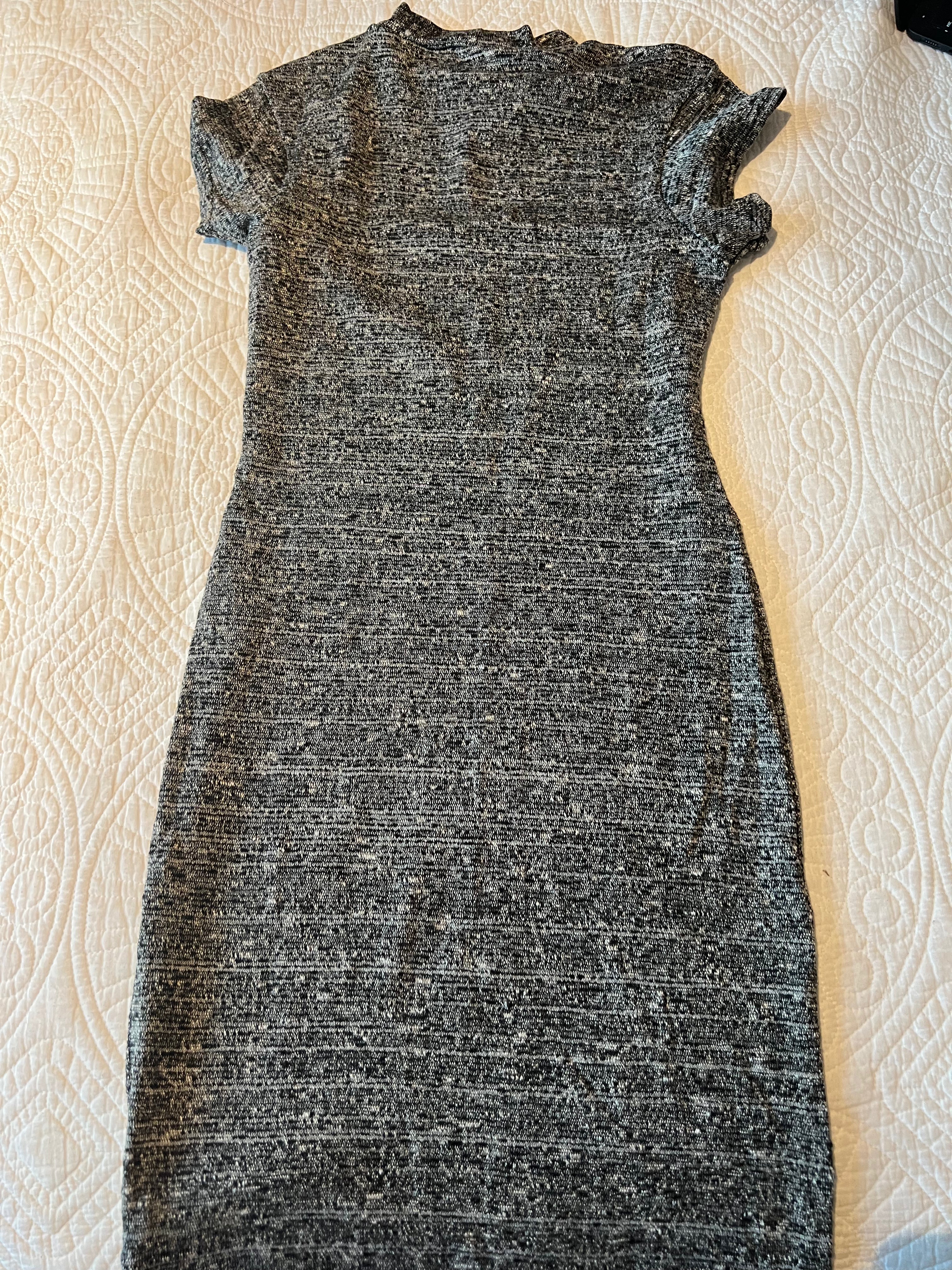 Midi grey dress